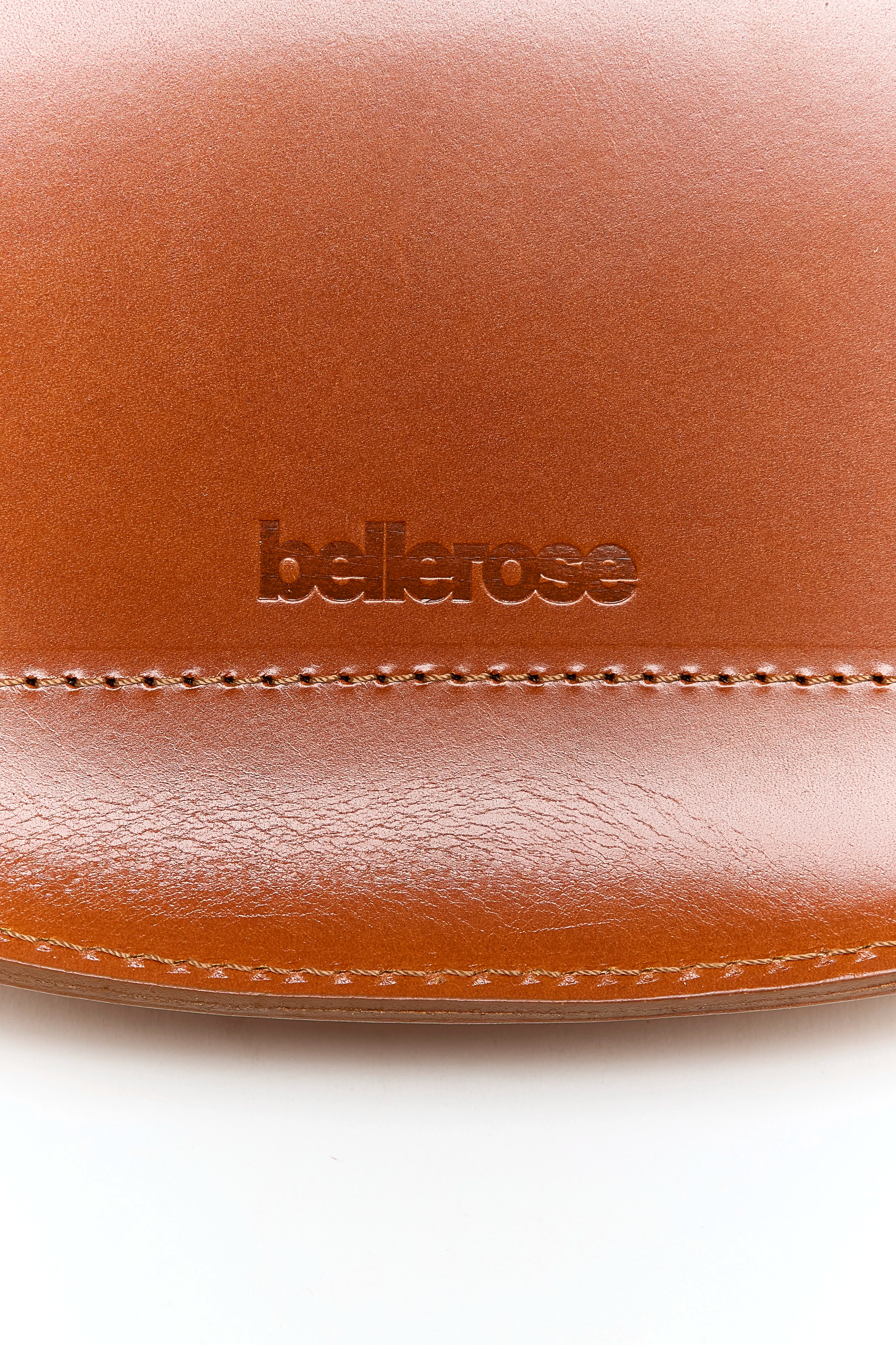 Sac banane en cuir cognac Rosie (252 / W / COGNAC)