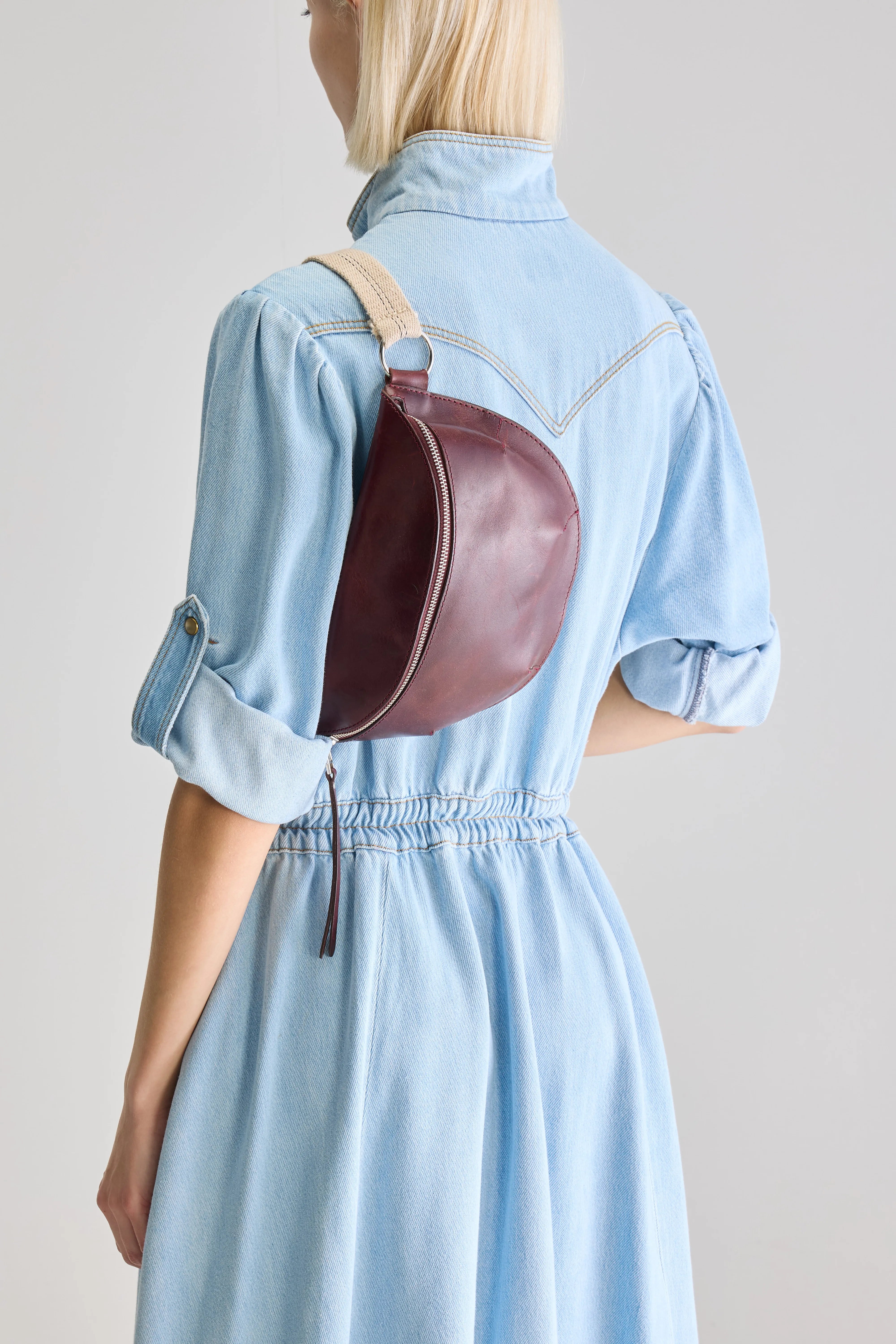 Rosie Sling Bag - Bordeaux For Women | Bellerose