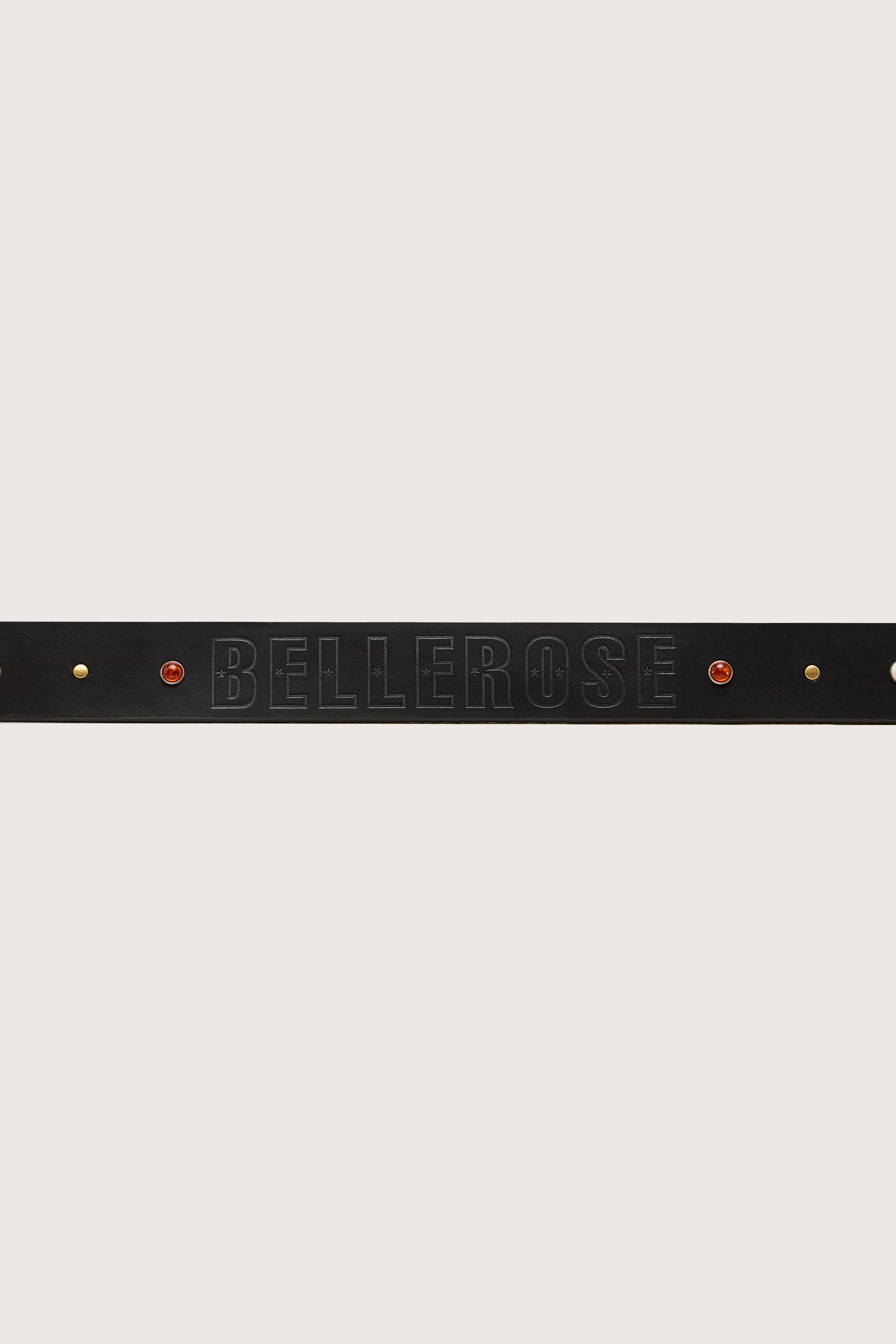 Sabas Leather Belt - Black For Women | Bellerose