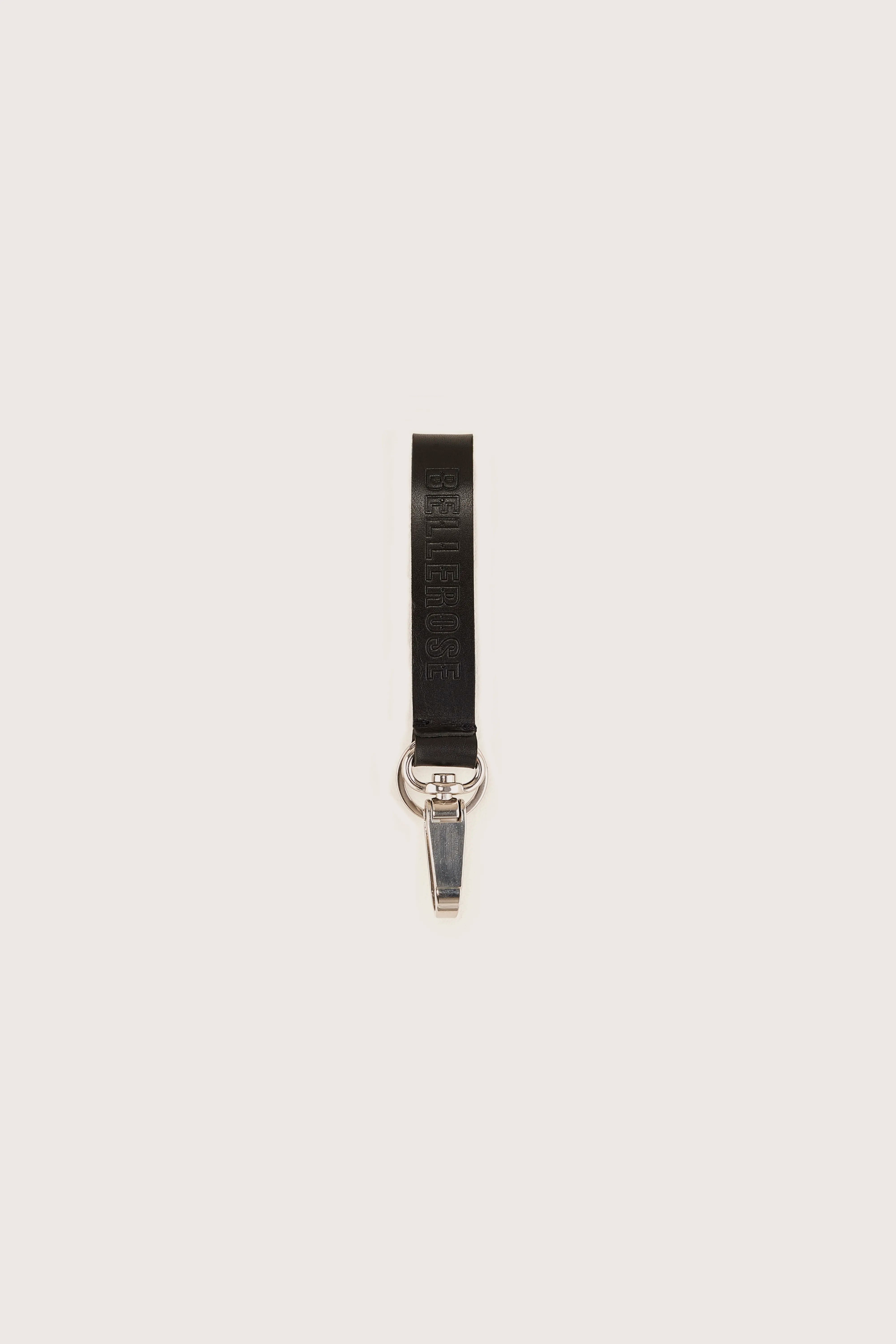 Saney Leather Keychain - Black For Women | Bellerose