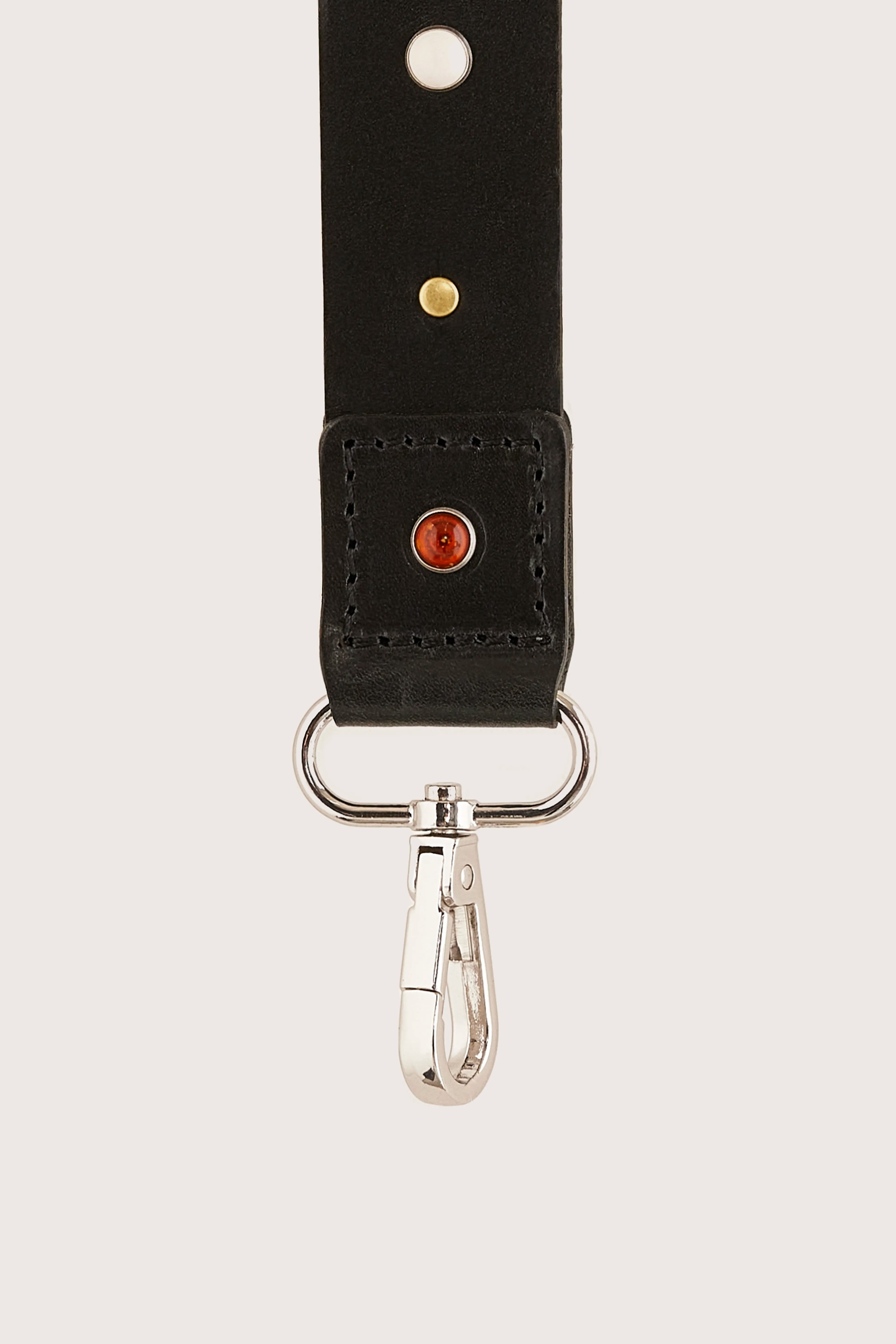 Sogka verstelbare leren strap (251 / W / BLACK)