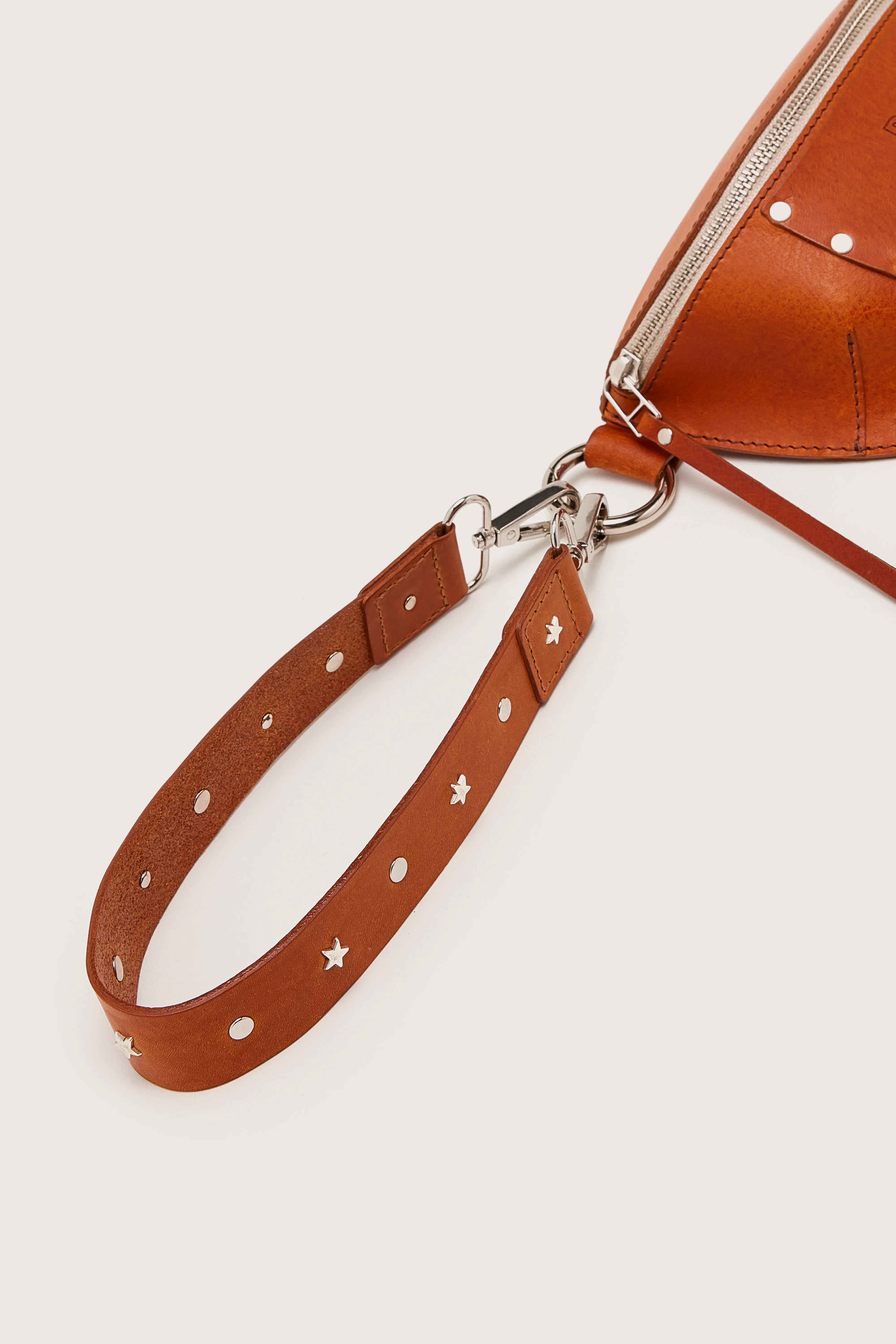 Sogka Adjustable Leather Strap - Cognac For Women | Bellerose