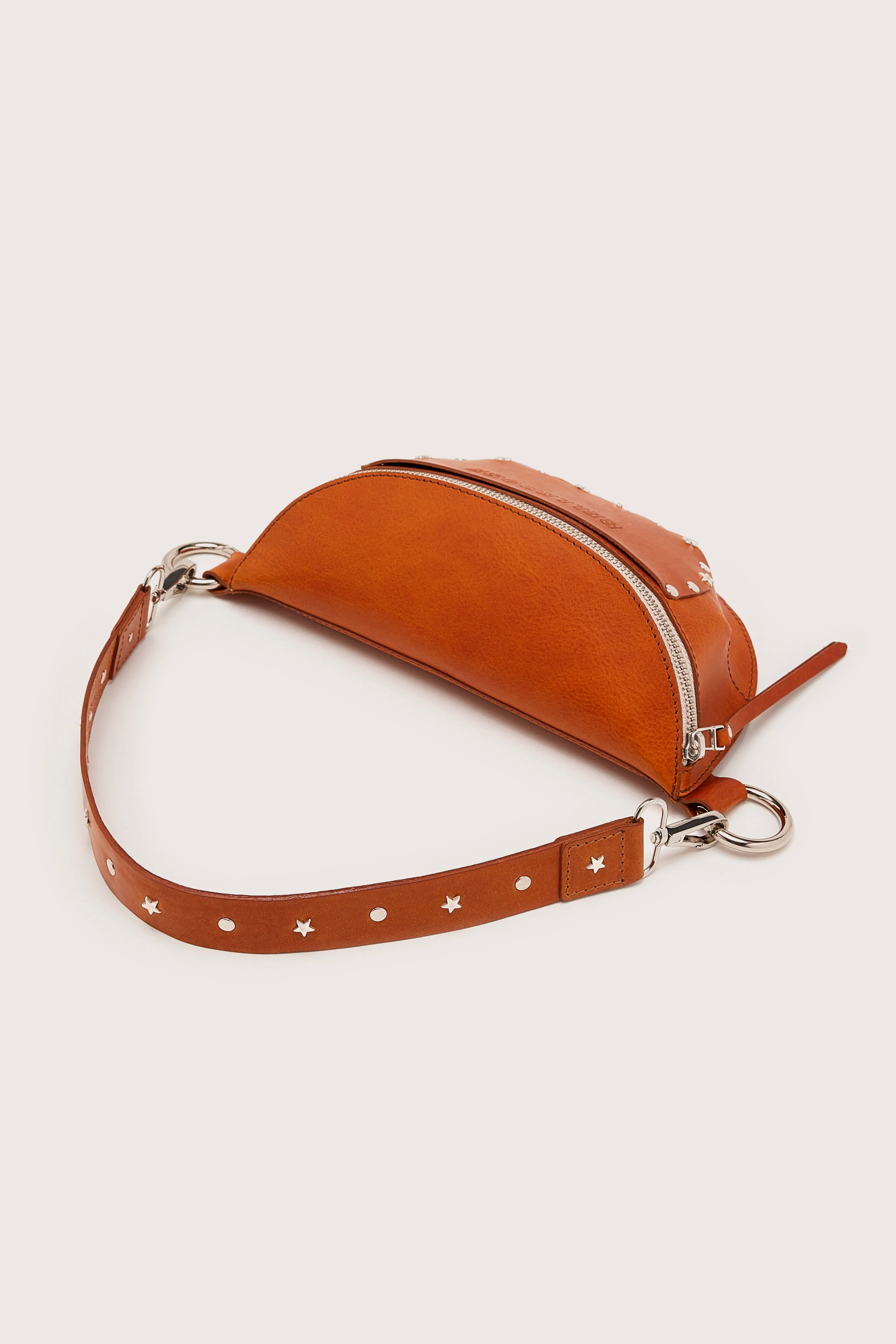 Sogka adjustable leather strap (251 / W / COGNAC)