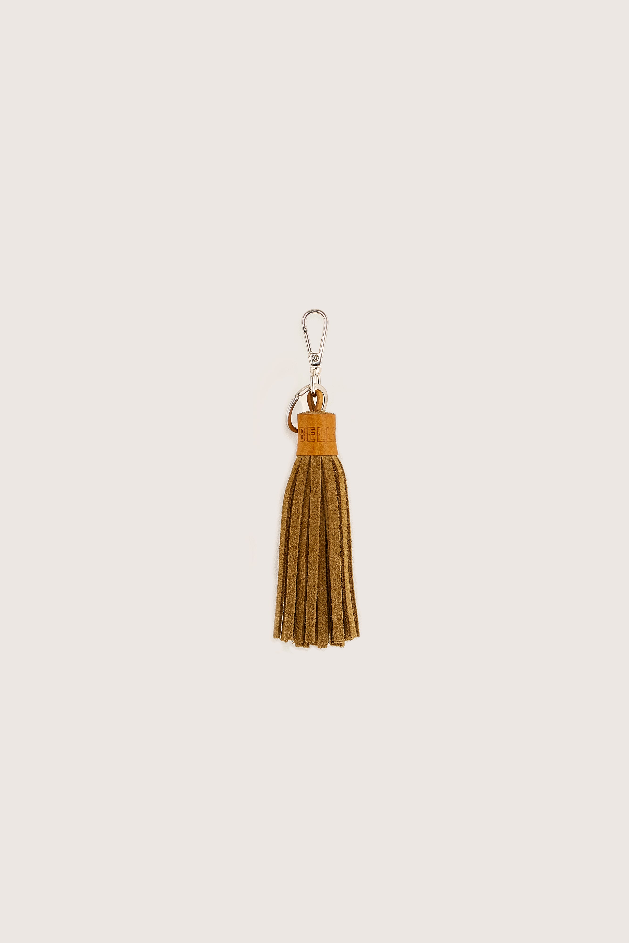 Scharm Leather Keychain - Camel For Women | Bellerose