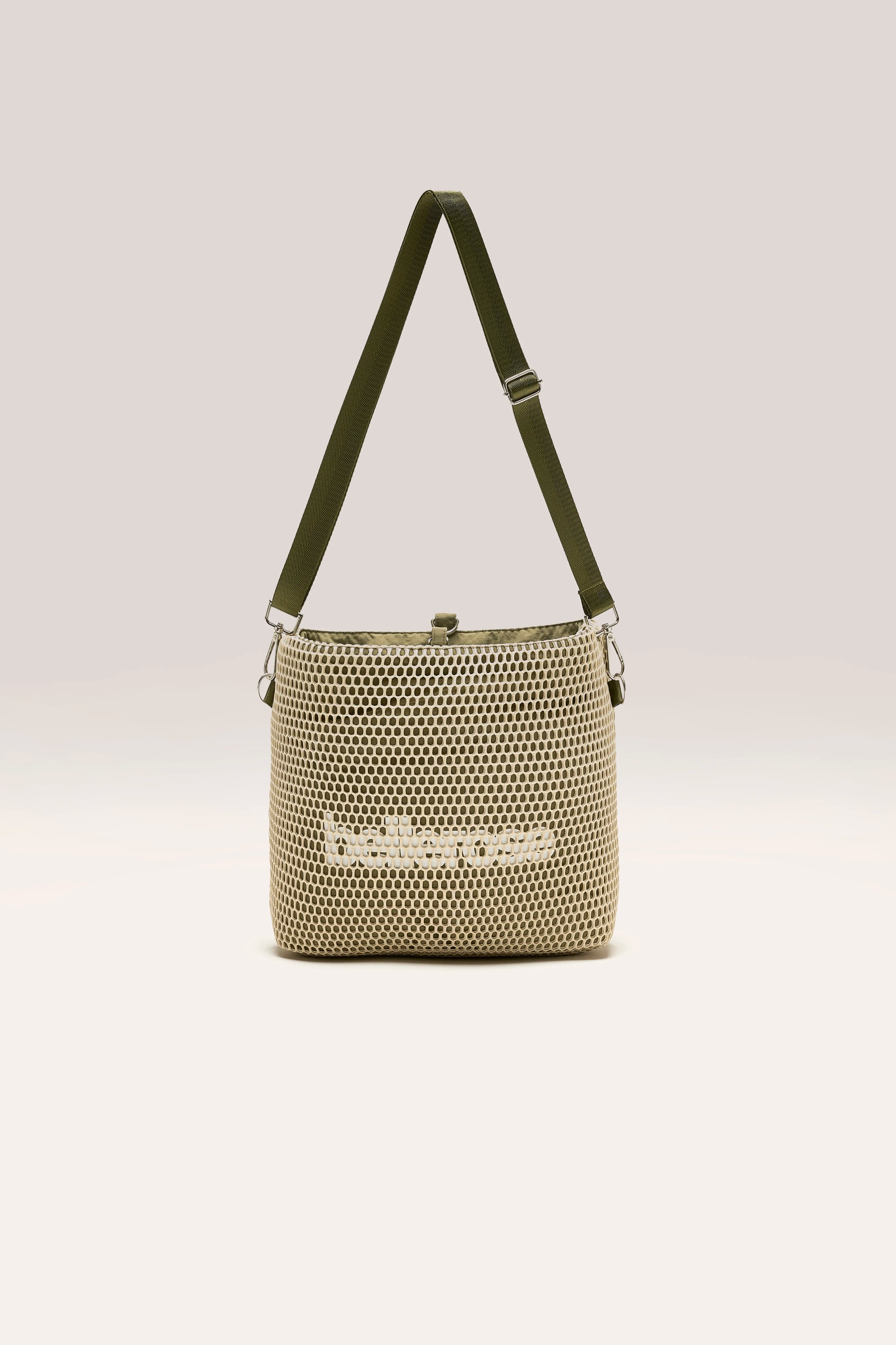 Helmin Shoulder Bag - Cement / White For Women | Bellerose