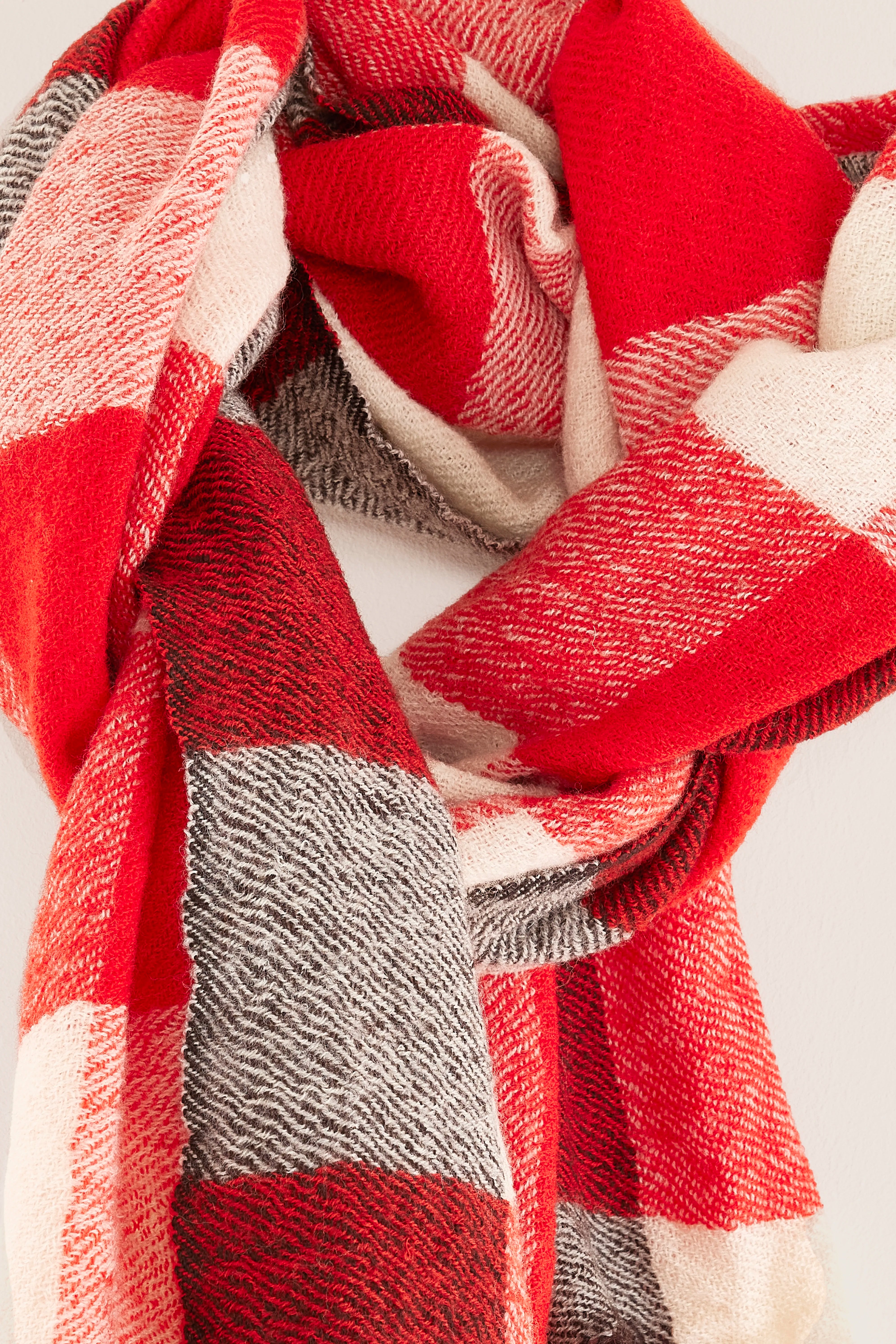 Sidor Geweven Sjaal - Amore / Dark roast / Seafoam Voor Dames | Bellerose