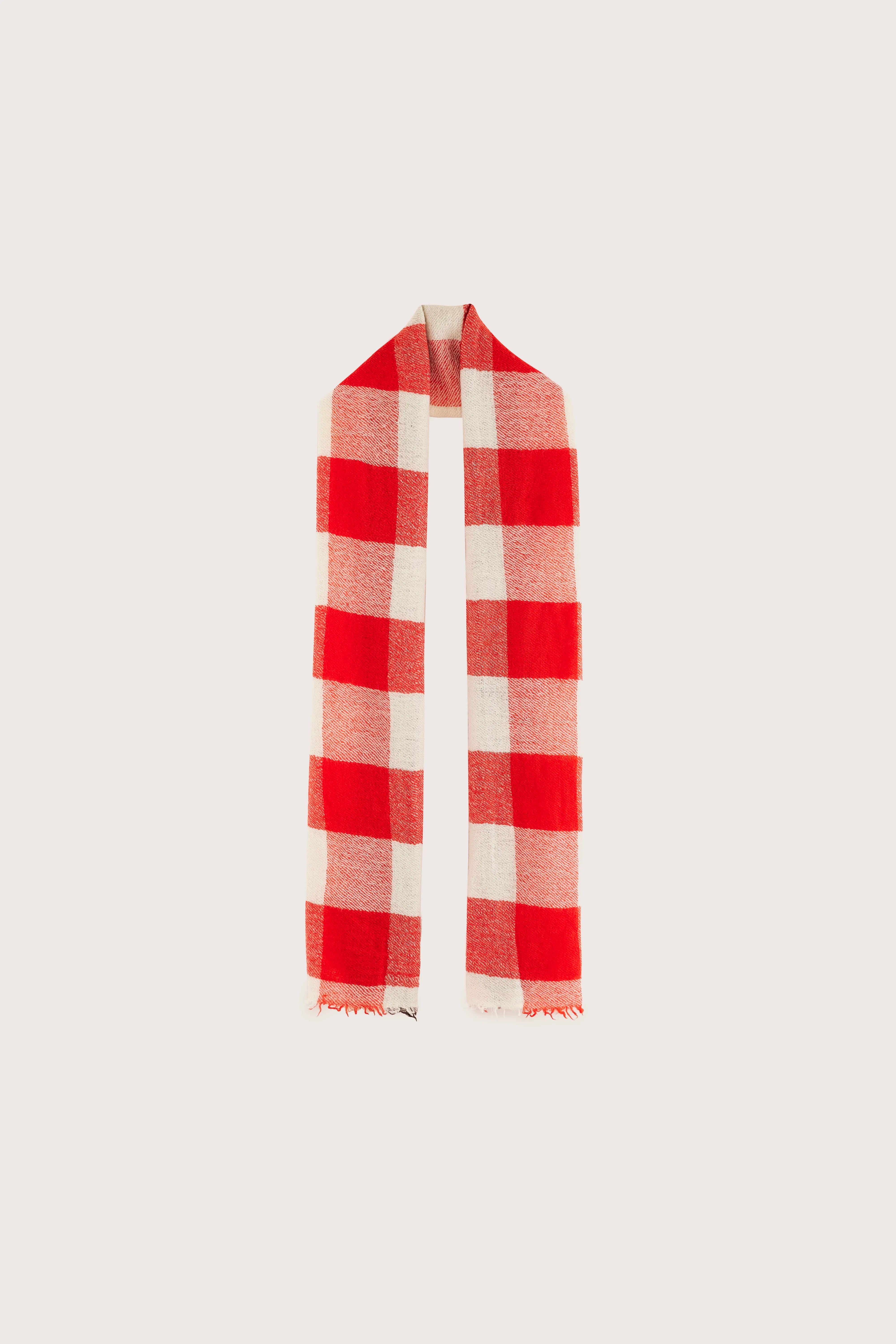 Sidor Wooven Scarf - Amore / Dark roast / Seafoam For Women | Bellerose