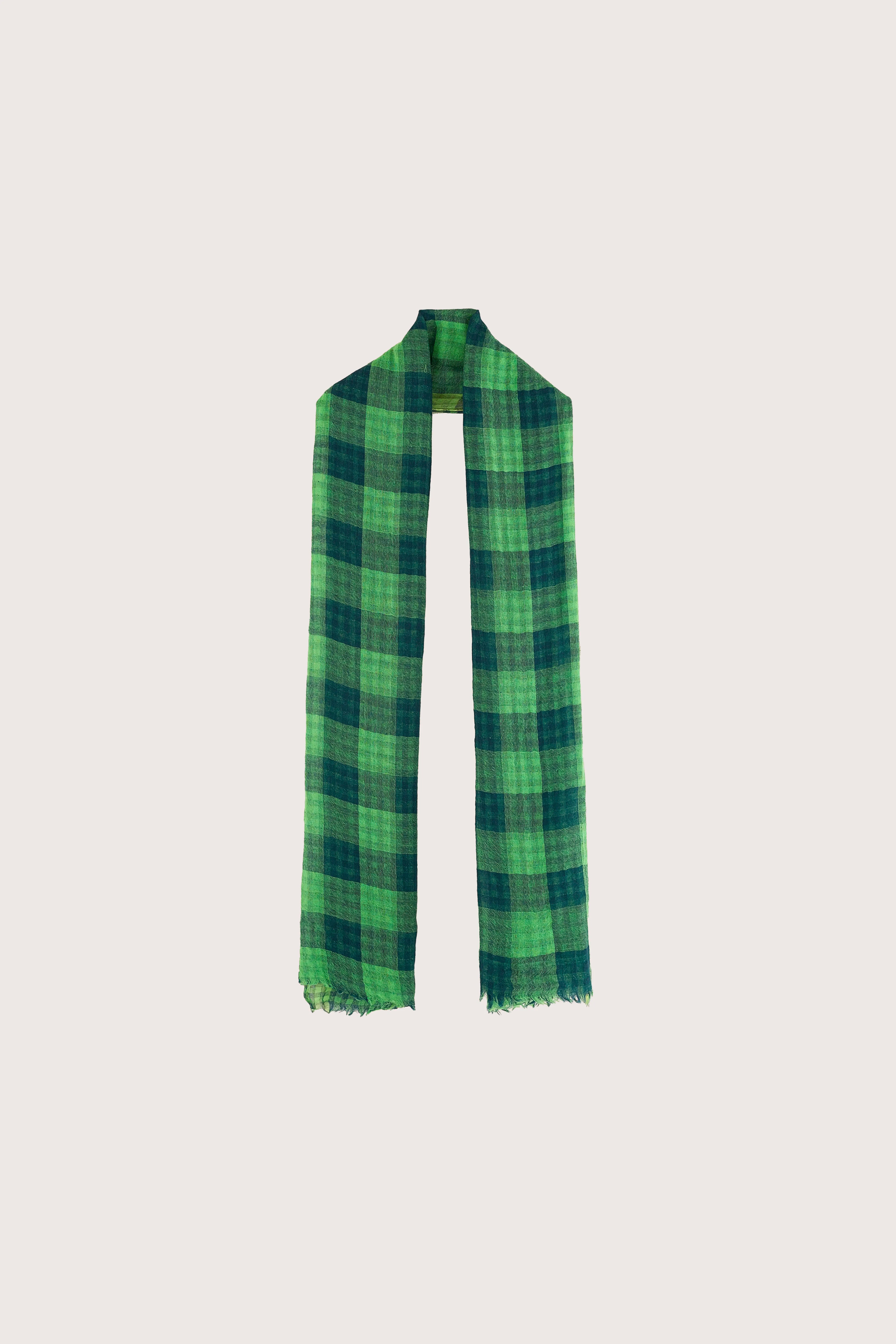 Servo Wooven Scarf - Honeydew / Prairie / Prussian For Women | Bellerose