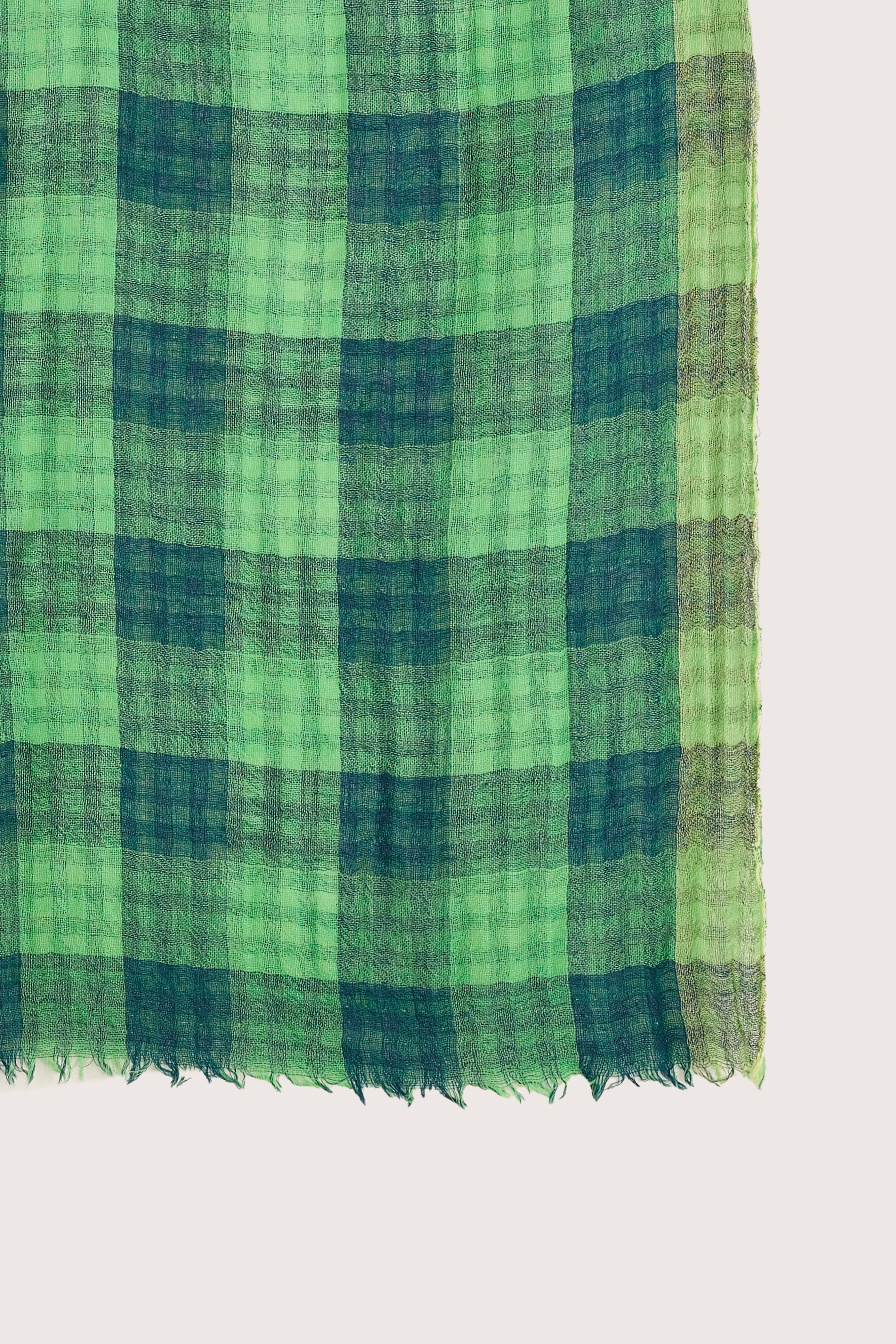 Servo Wooven Scarf - Honeydew / Prairie / Prussian For Women | Bellerose
