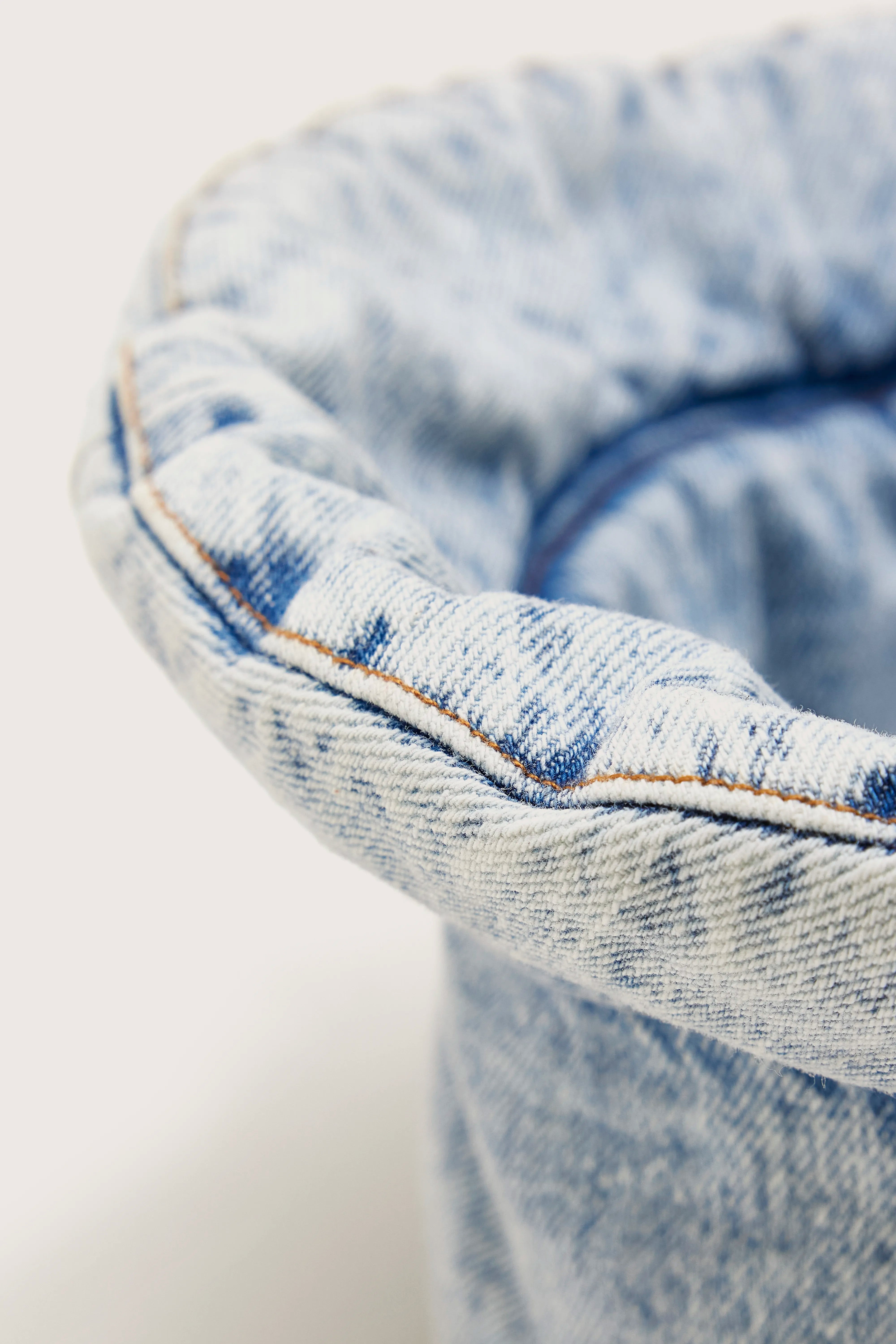 Joufo Denim Bucket Hat - Vintage stone wash Voor Dames | Bellerose