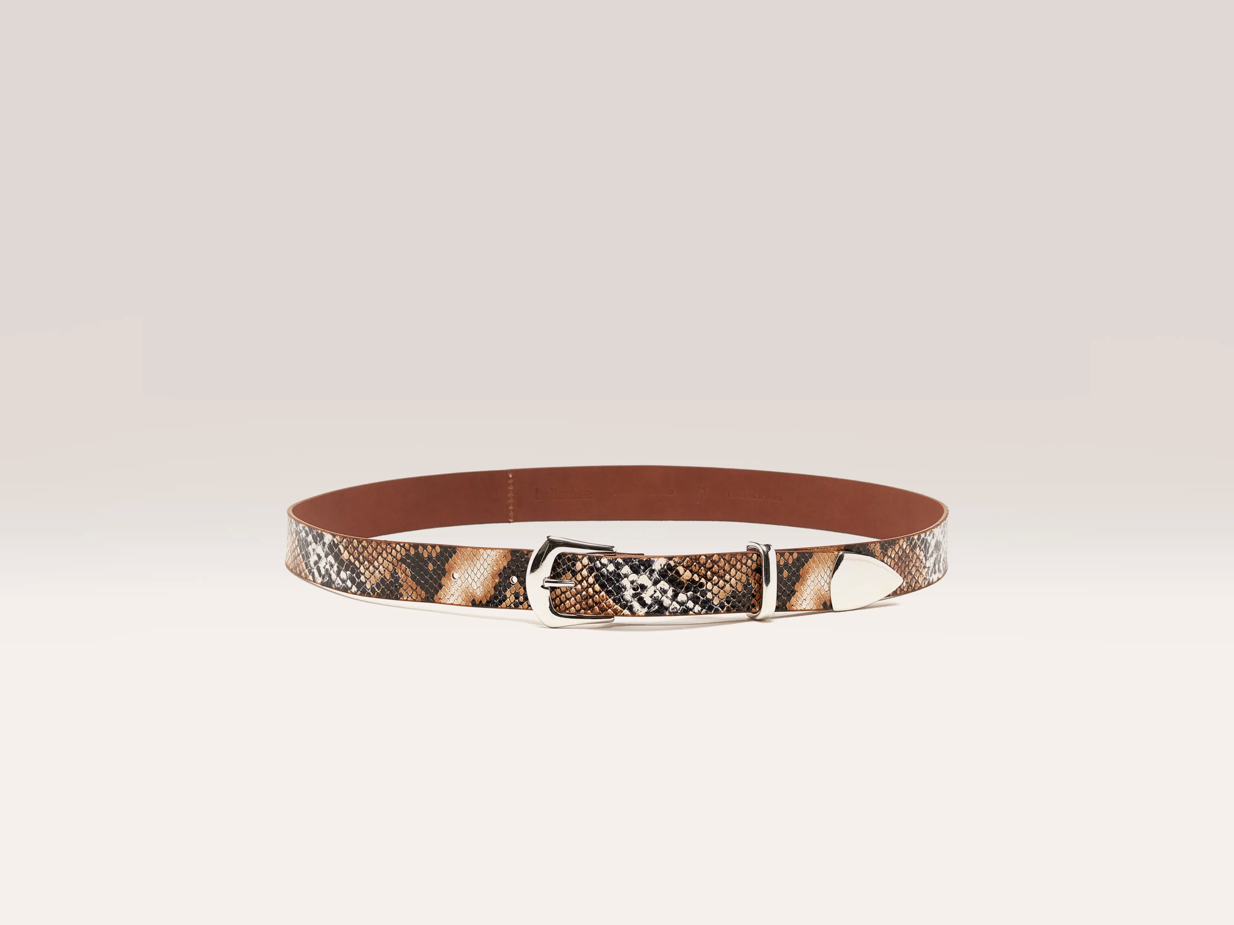 Saylor Leather Belt - Ambre For Women | Bellerose