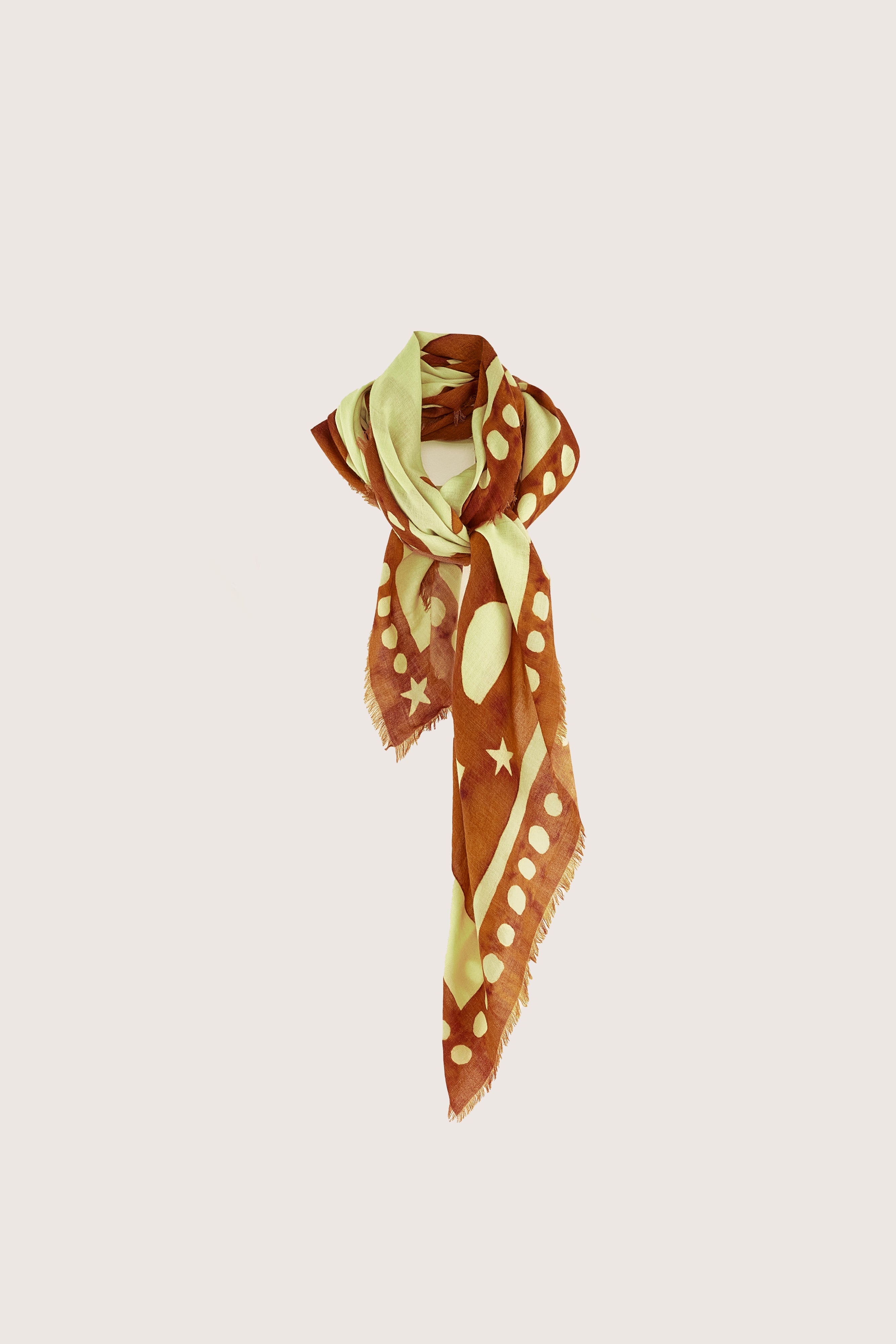 Sose square scarf (251 / W / DISPLAY E)