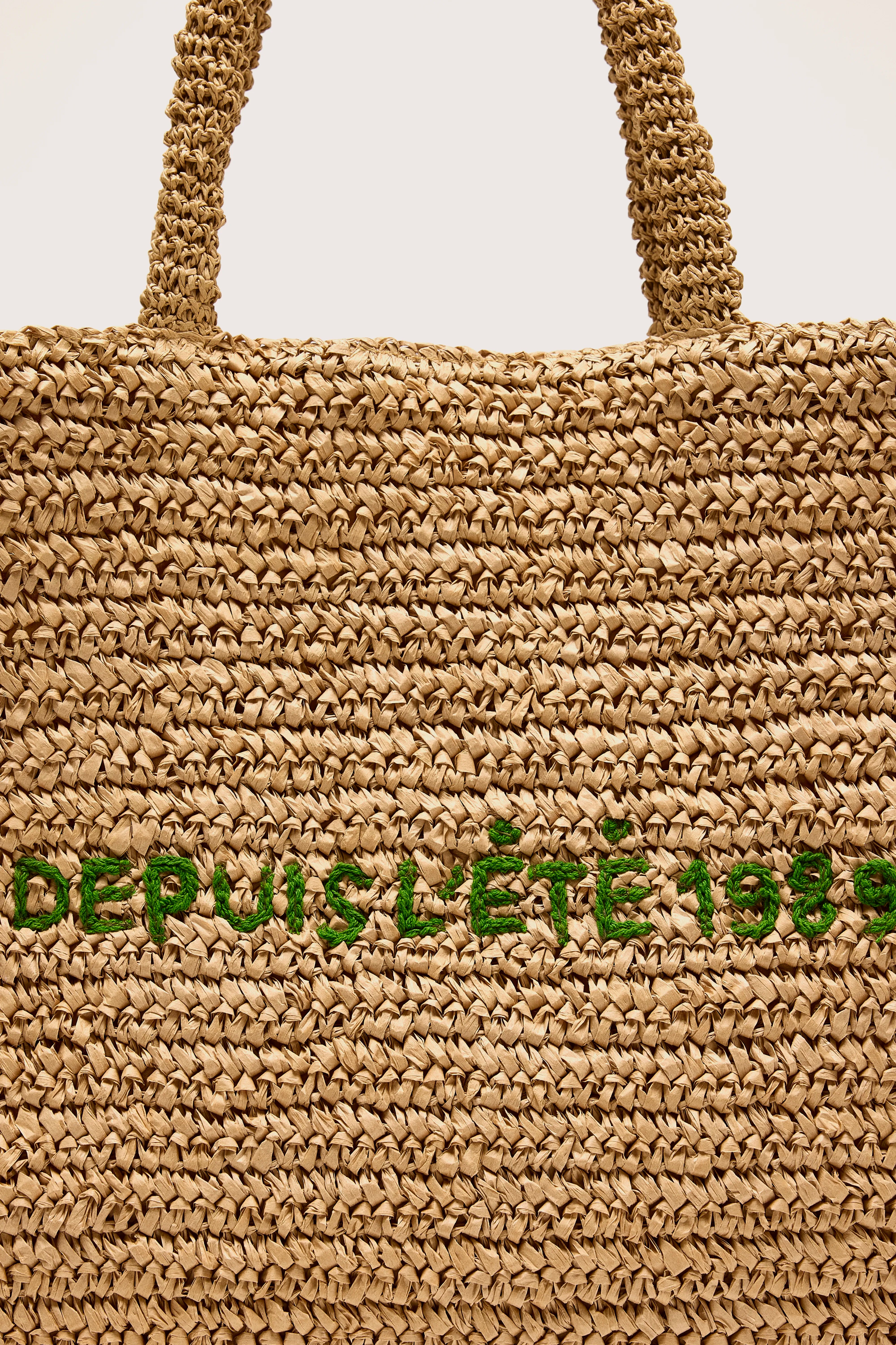 Sac cabas en paille Itop (251 / W / NATURAL)