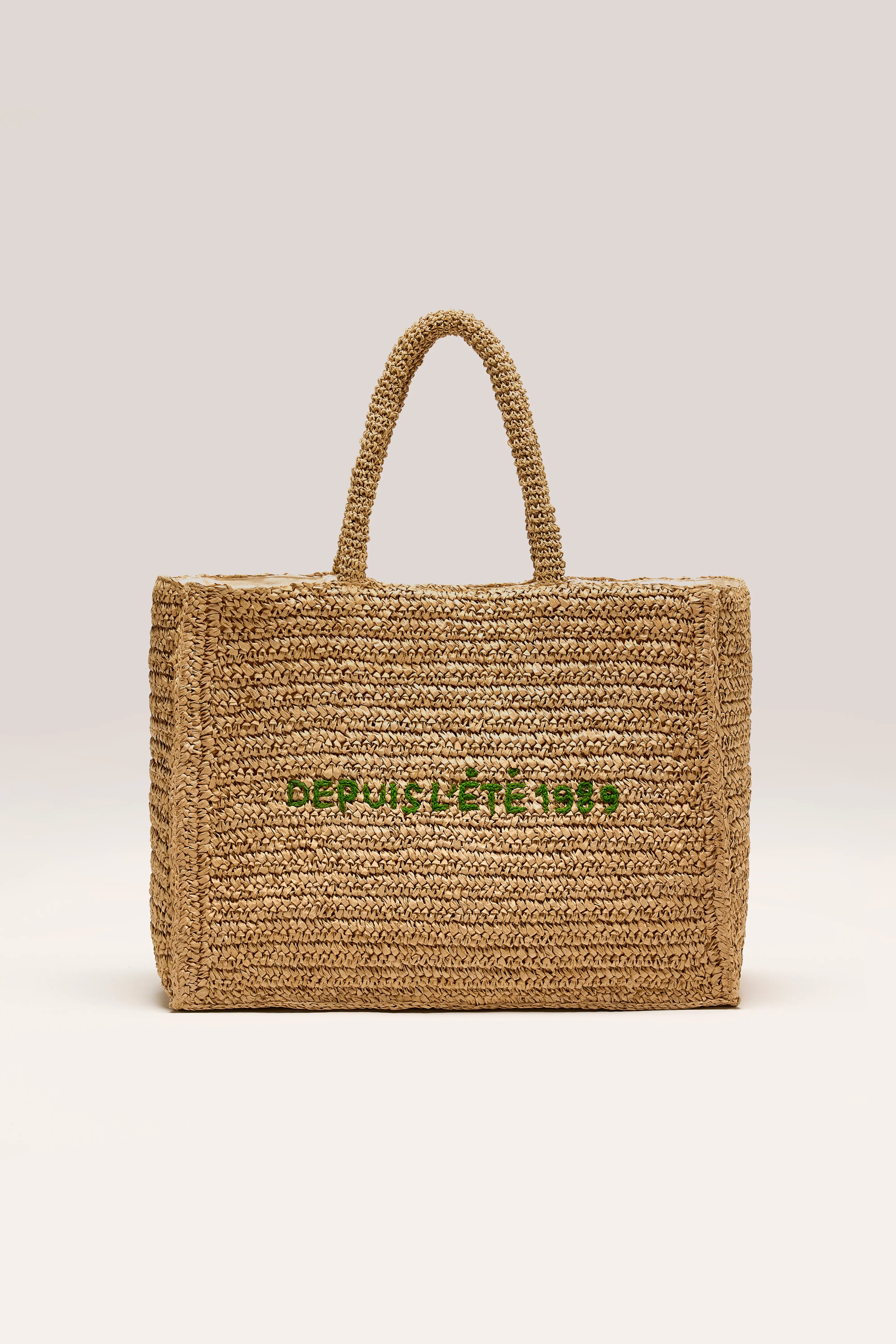 Itop Straw Shopping Bag - Fiesta / Memling / Natural For Women | Bellerose