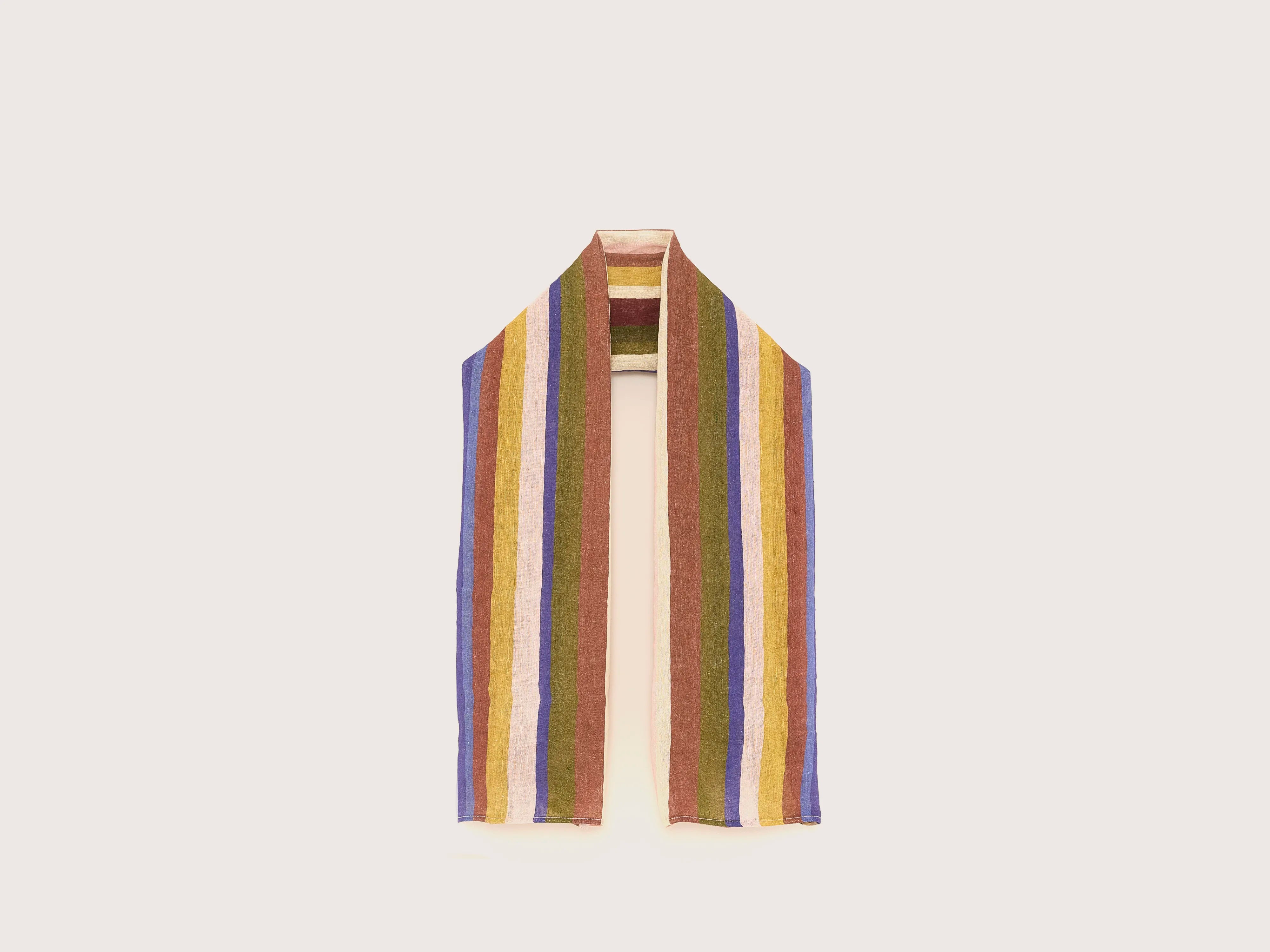 Sines square scarf  (251 / W / STRIPE A)