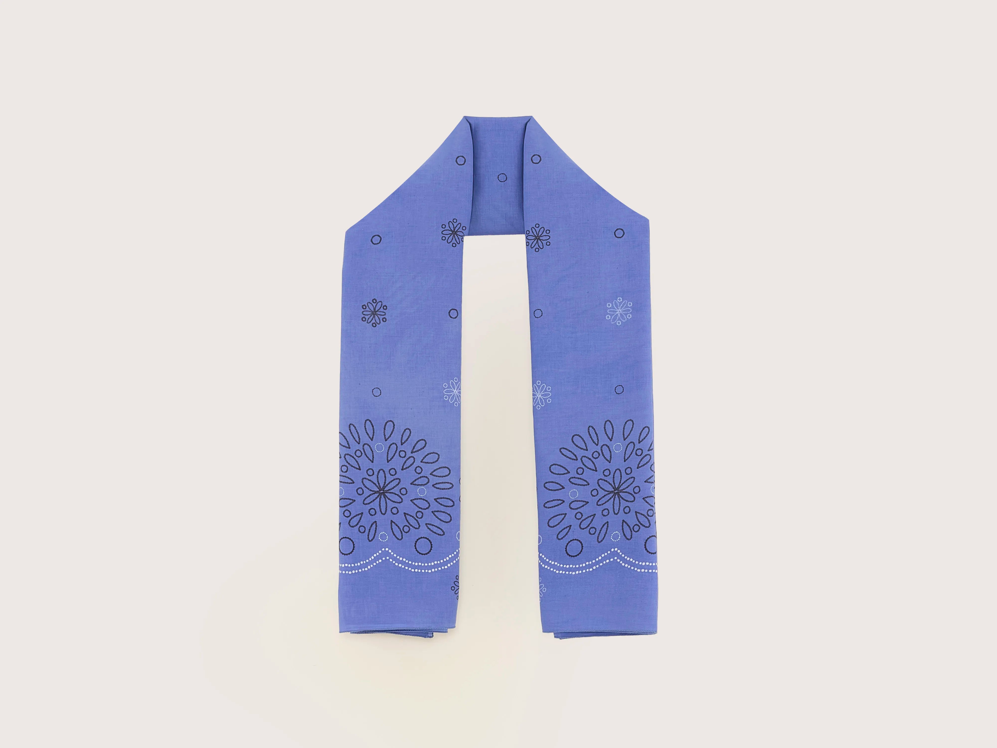 Sanapy summer scarf (251 / W / IRIS BLOOM)