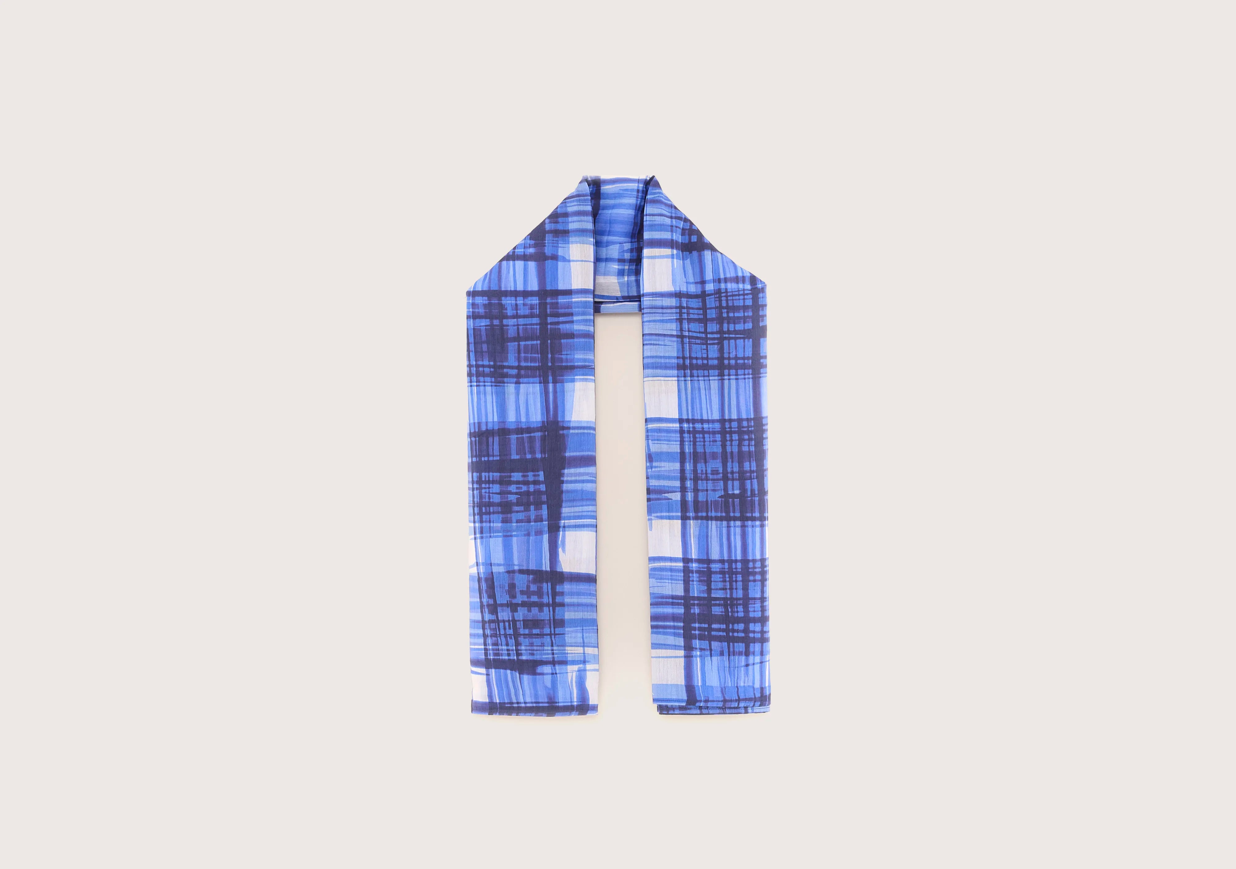 Serus square scarf (251 / W / CHECK A)