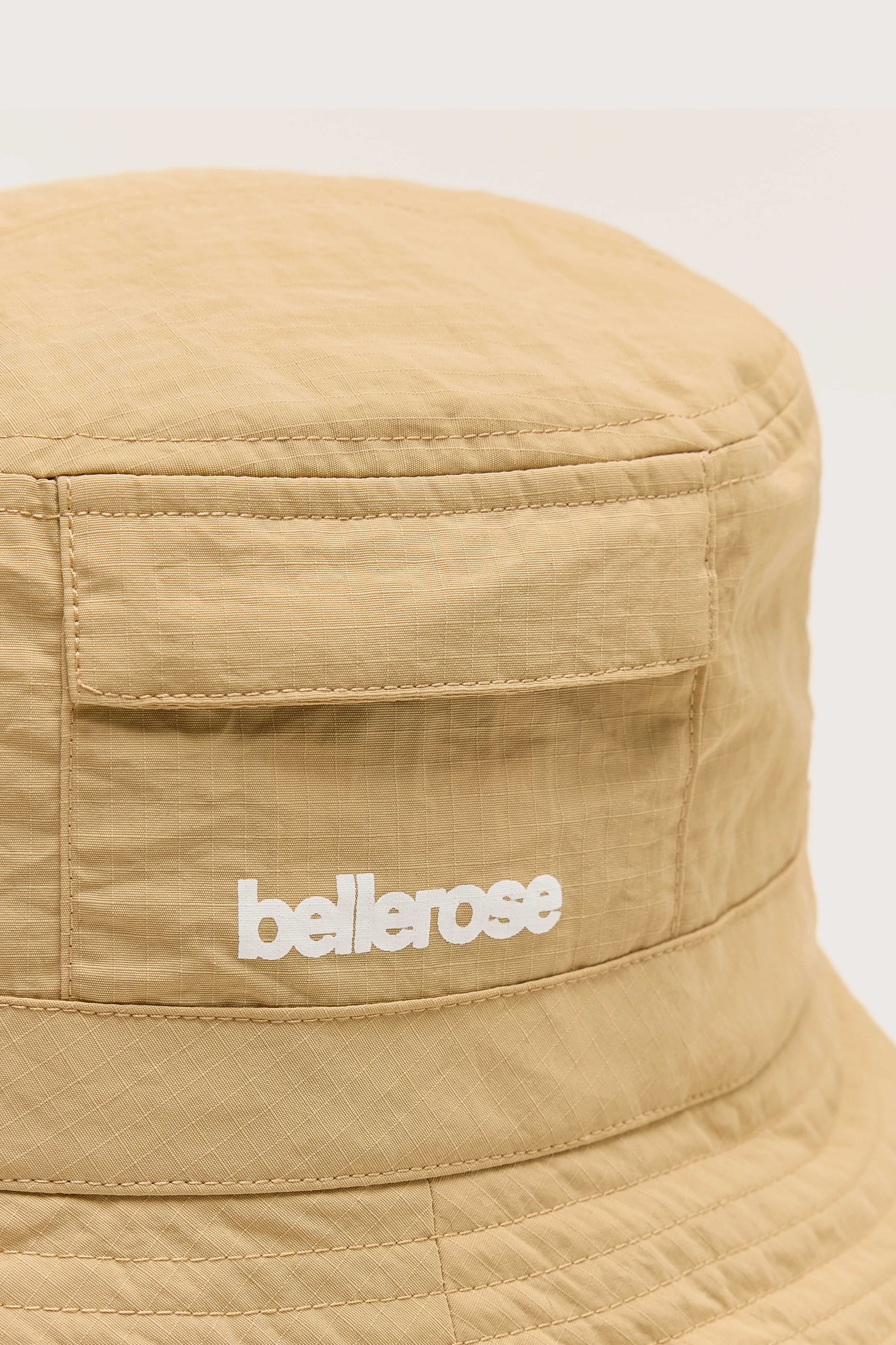 Hary Bucket Hat - Antique gold / White For Women | Bellerose