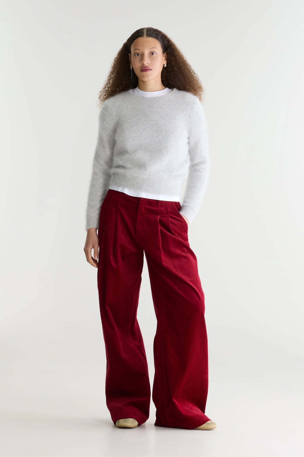 Pull en angora Datti (252 / W / BIRCH)