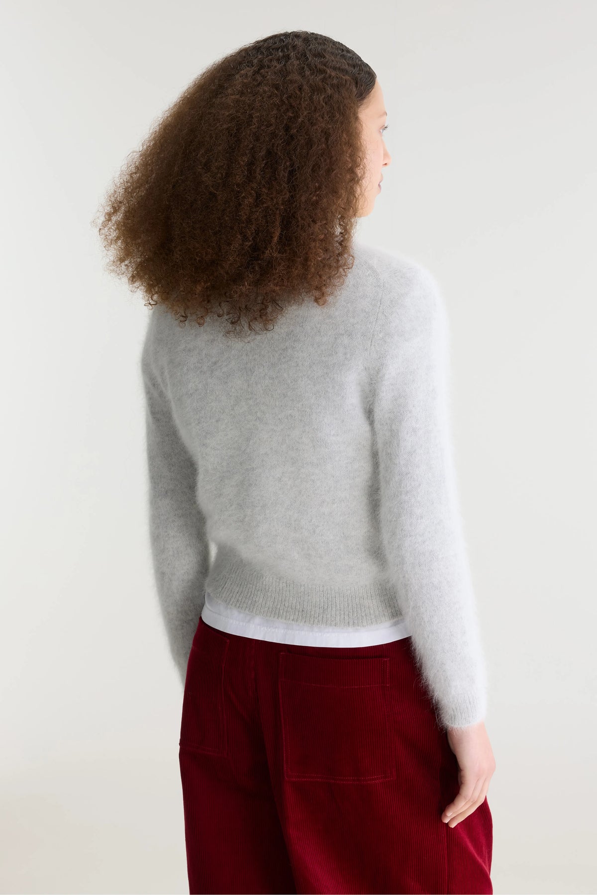 Pull en angora Datti (252 / W / BIRCH)