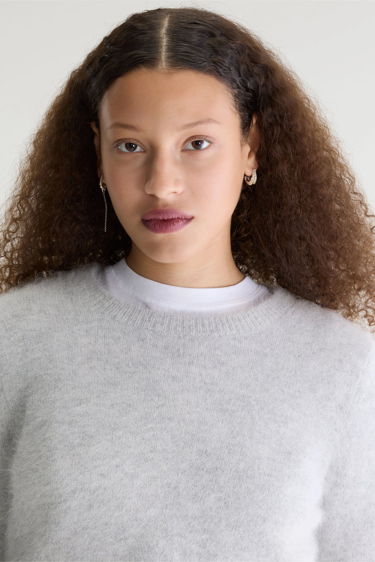 Pull en angora Datti (252 / W / BIRCH)