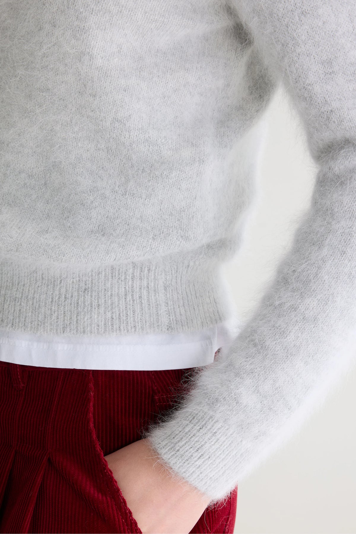 Pull en angora Datti (252 / W / BIRCH)