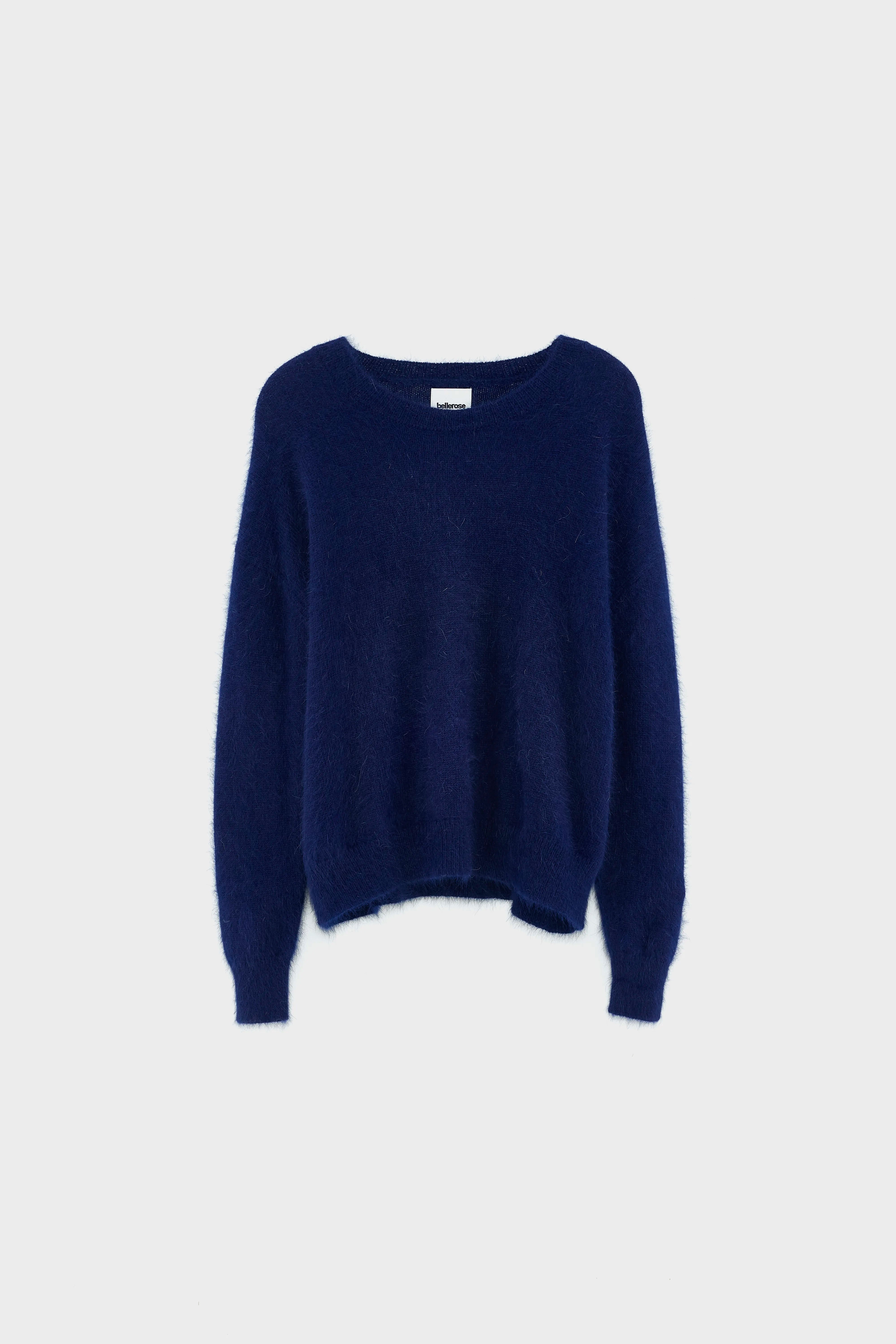 Datus angora-blend sweater (252 / W / NAVY)