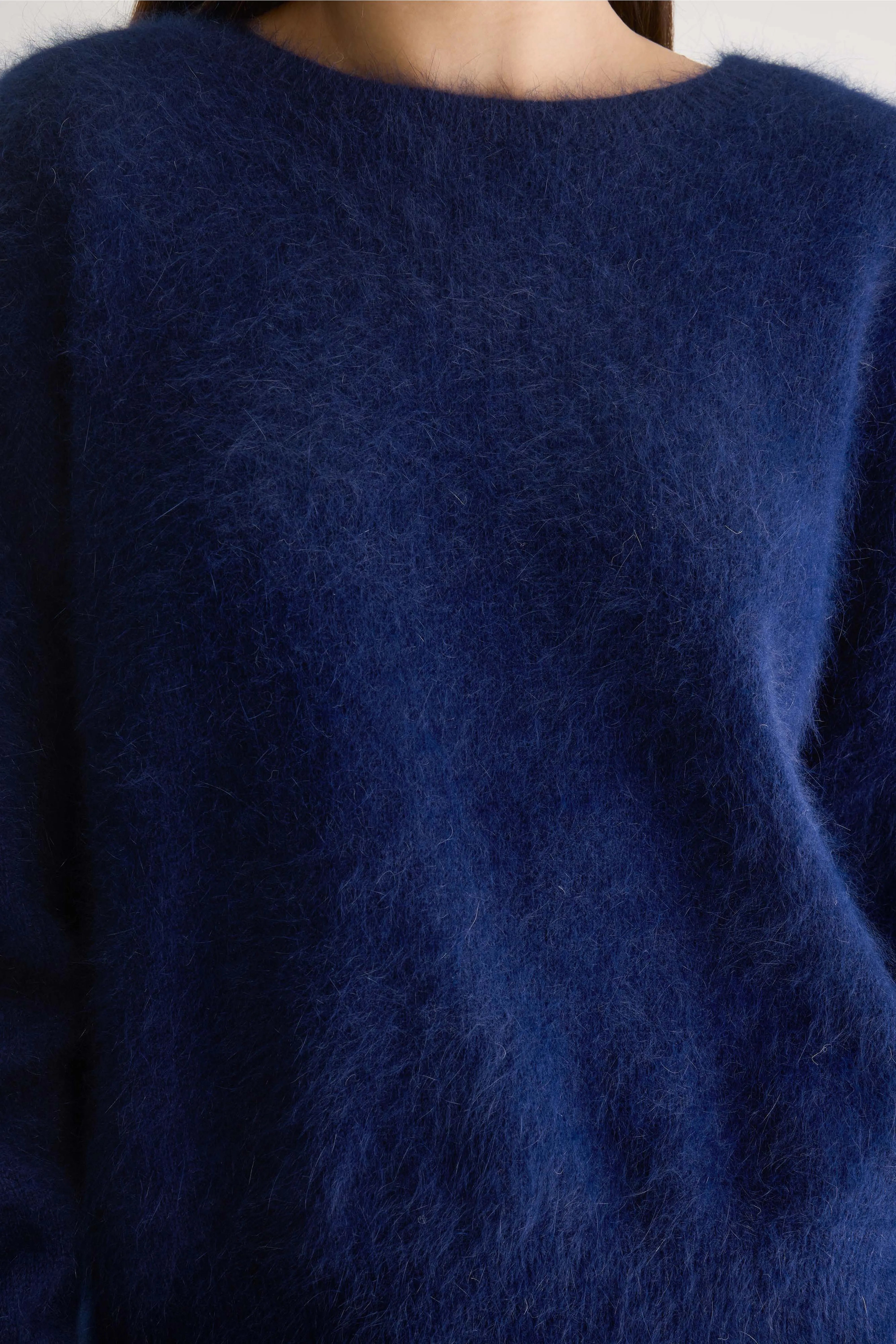 Datus blauwe trui van angoramix (252 / W / NAVY)