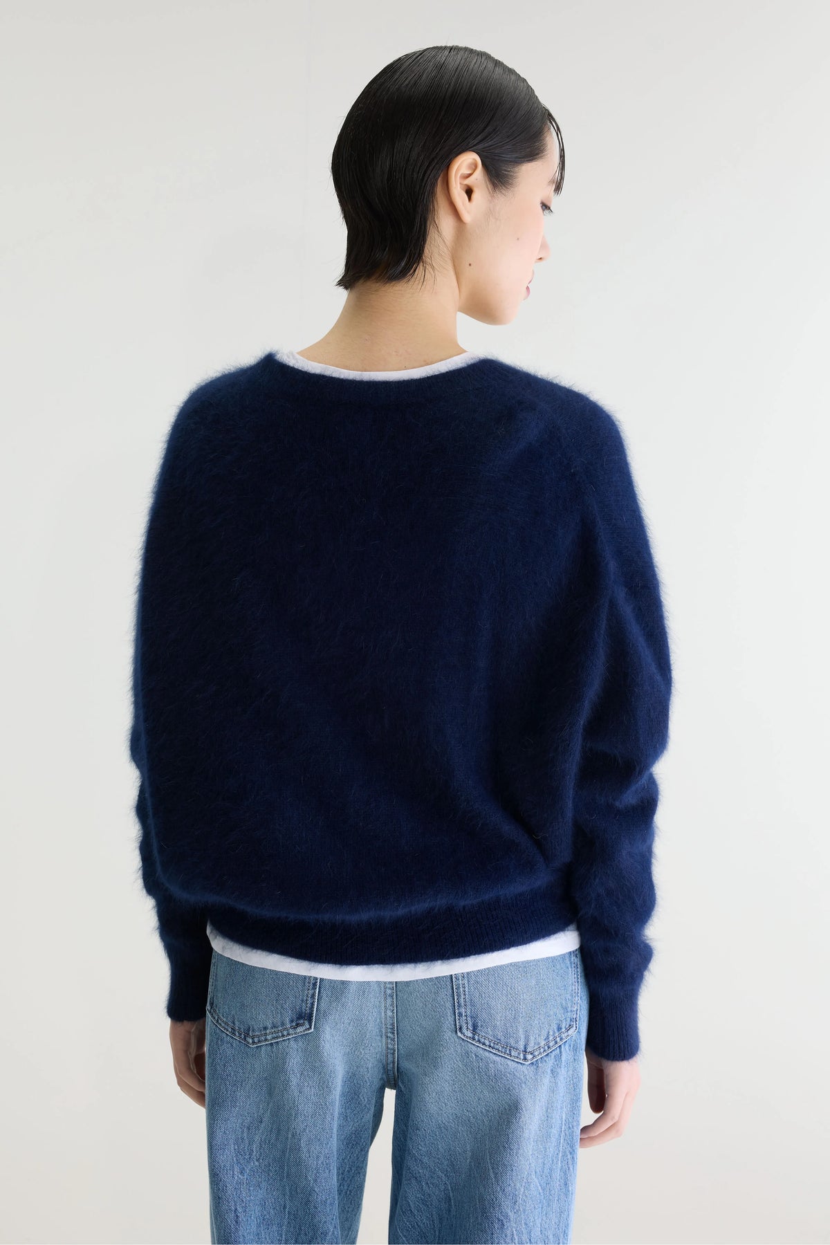 Datus Angoramix Trui - Navy Voor Dames | Bellerose
