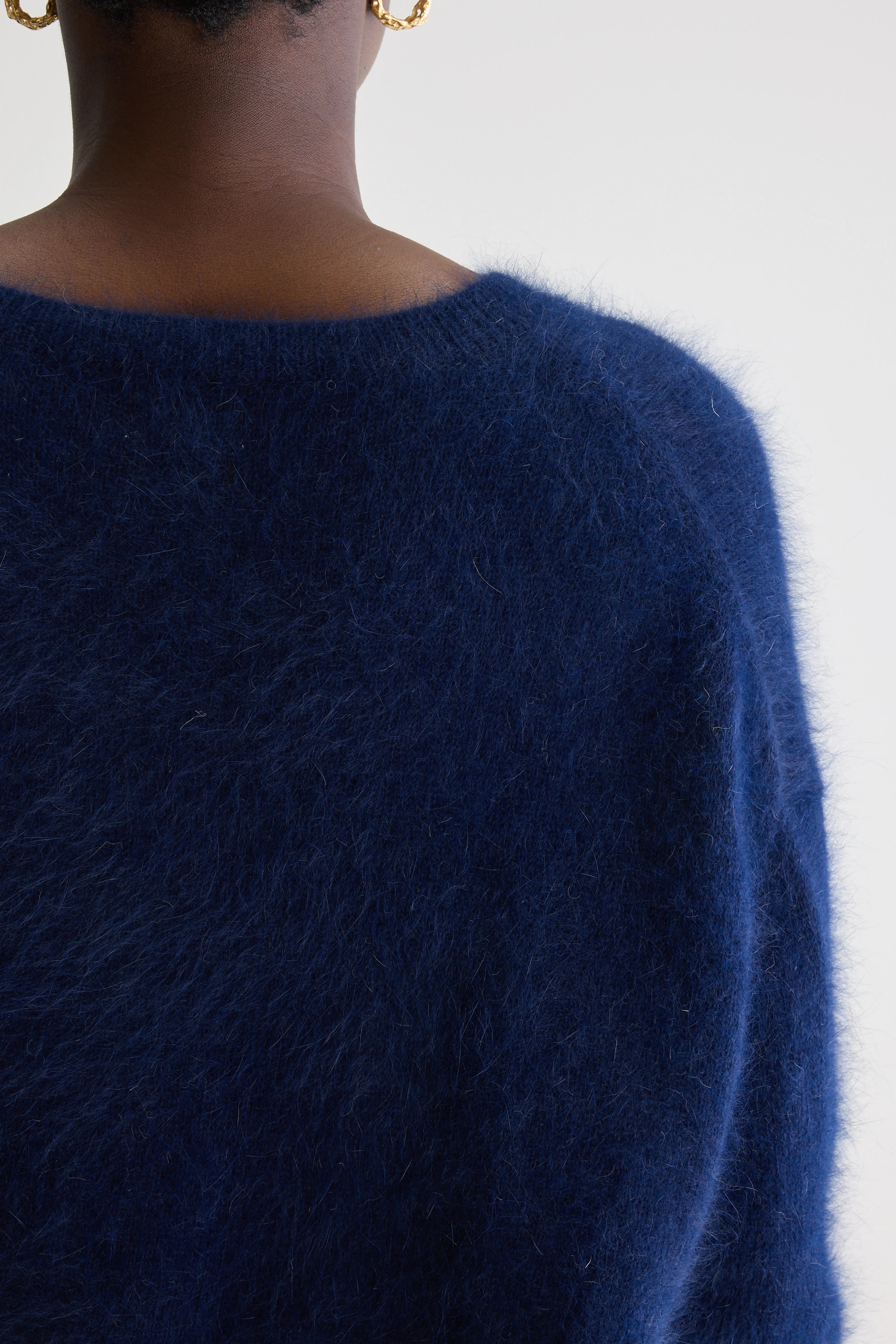 Datus Angora-blend Sweater - Navy For Women | Bellerose