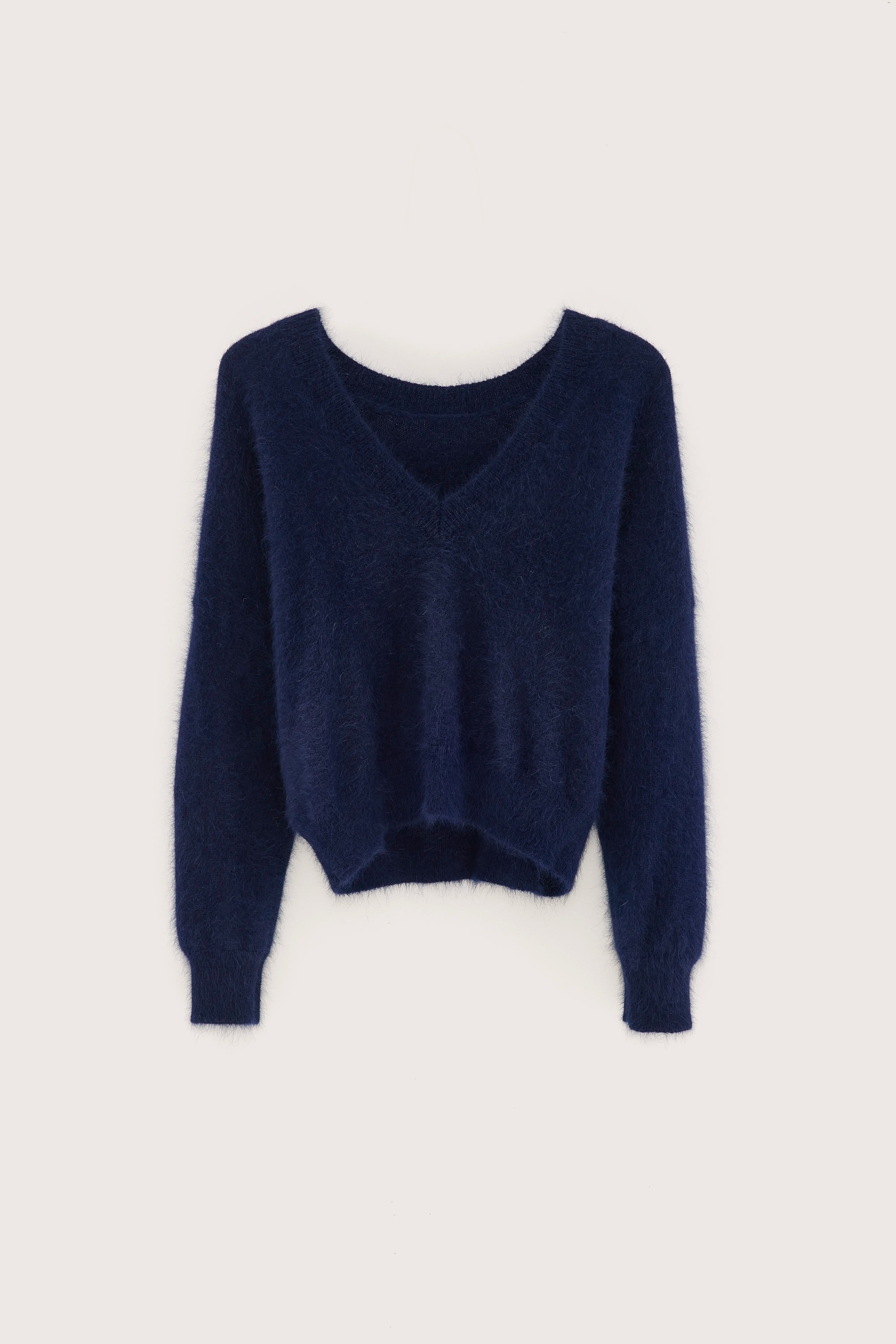 Pull en angora Datev (252 / W / NAVY)