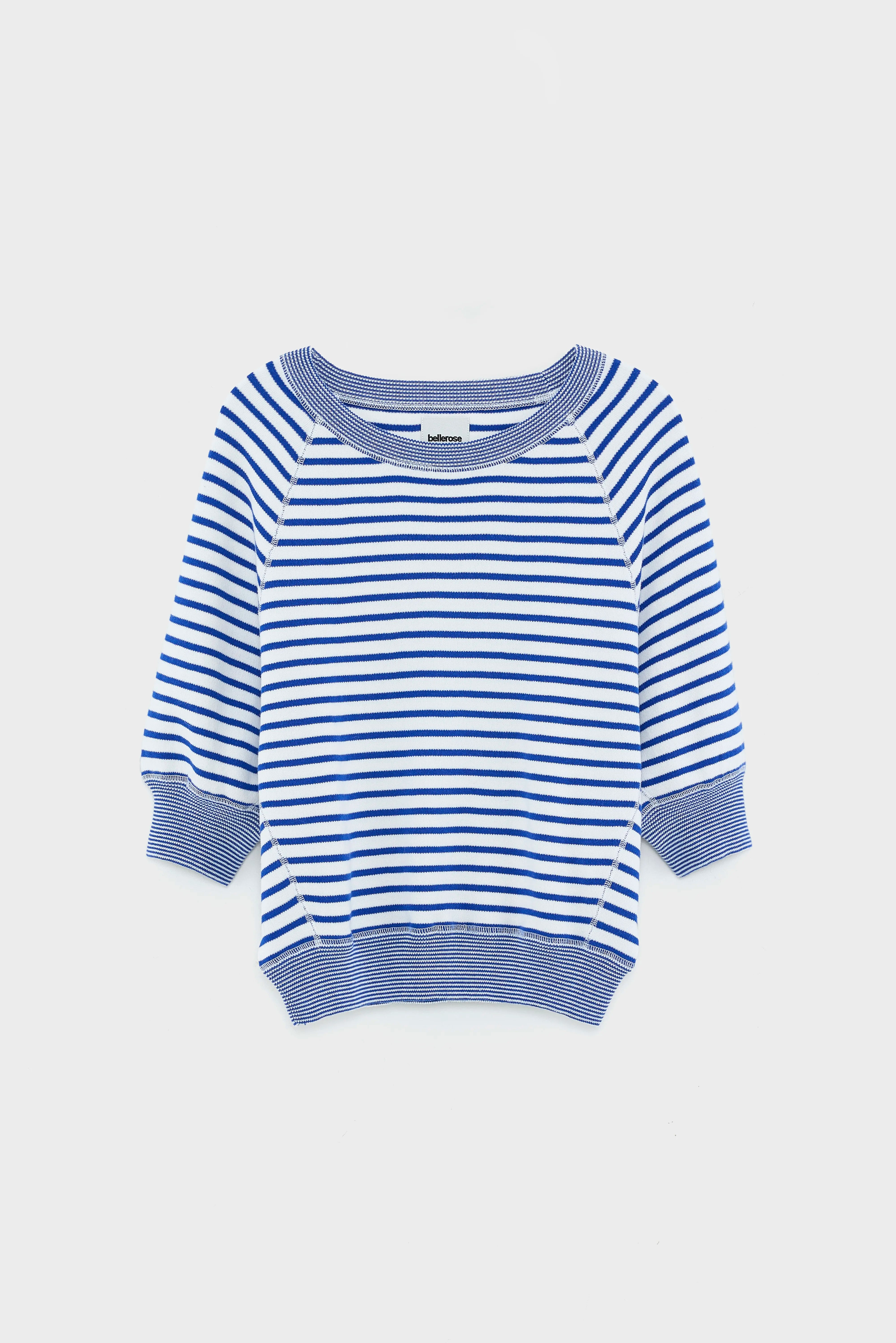Anglet gestreepte trui met ronde hals (252 / W / STRIPE A)