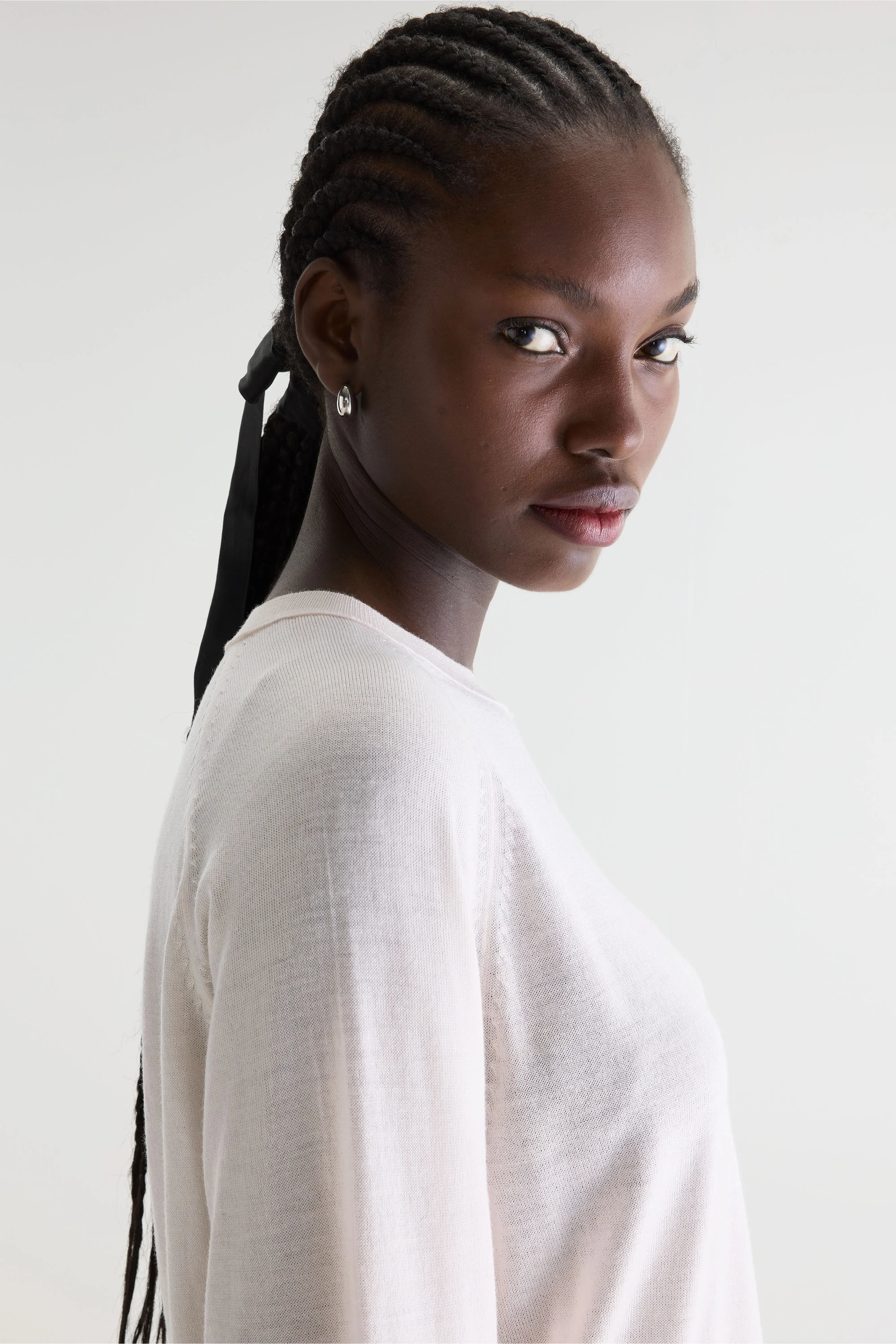 Pull Classique Delen - Ivory Pour Femme | Bellerose