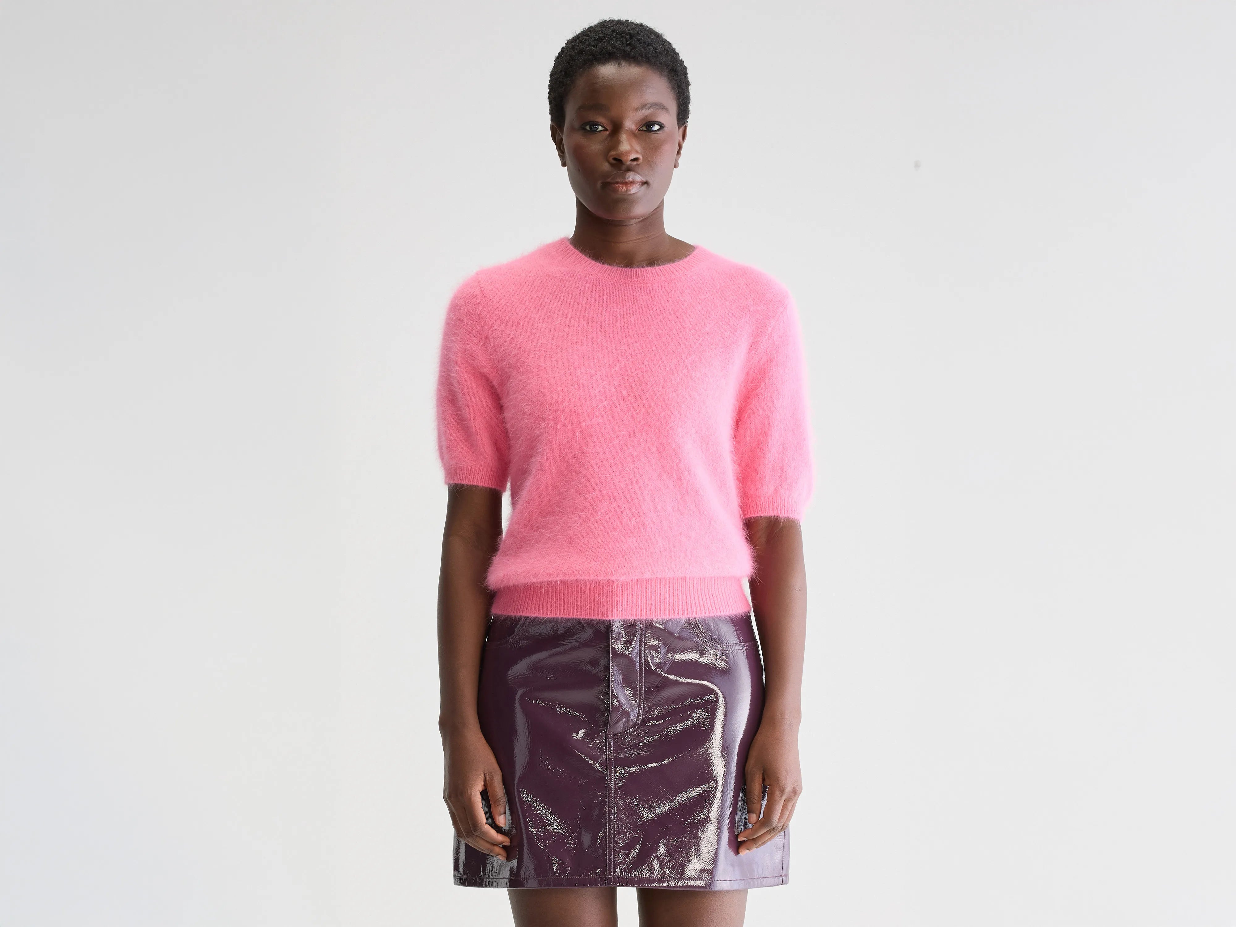 Datad angora-blend sweater (251 / W / PINKLADY)