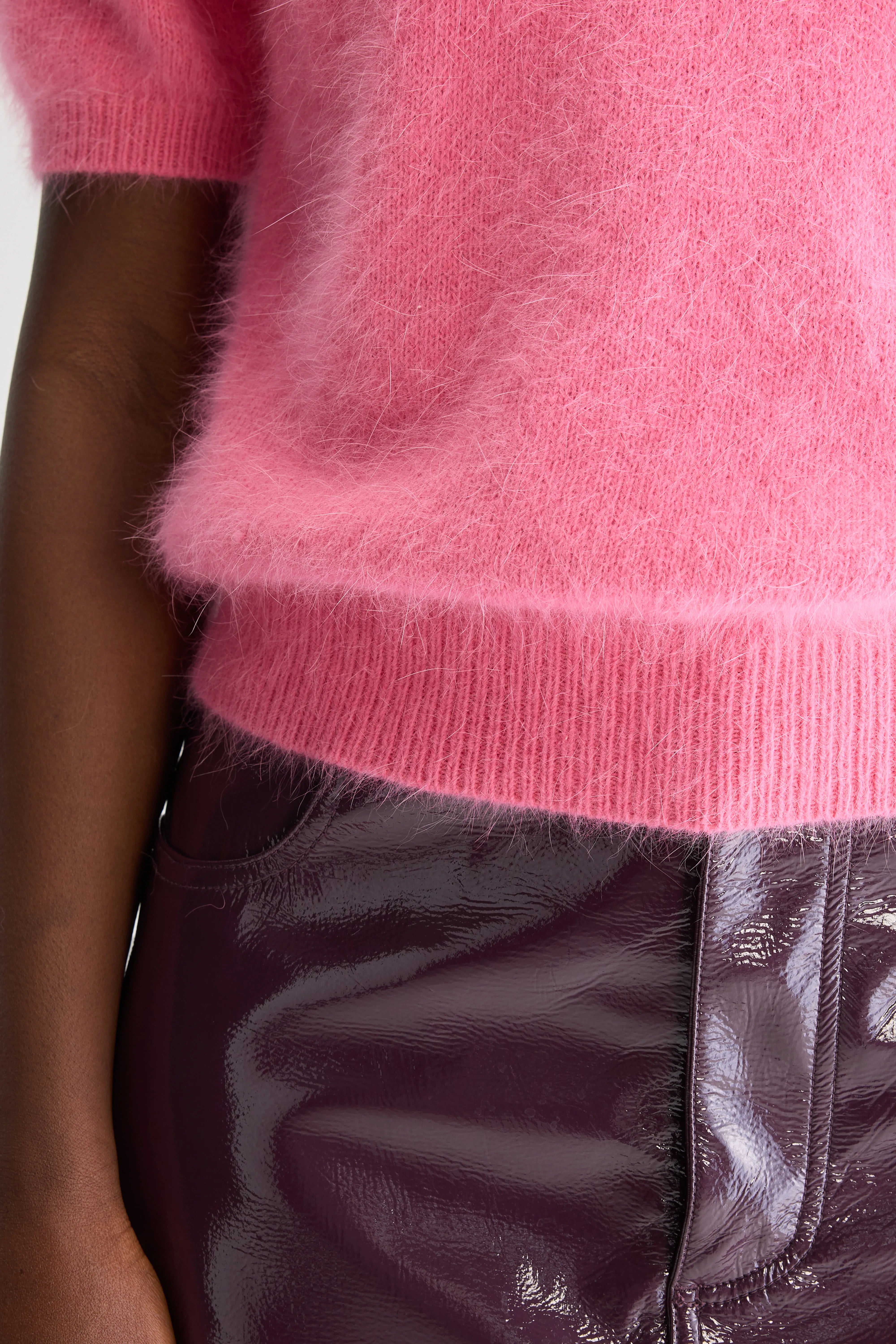 Datad angora-blend sweater (251 / W / PINKLADY)