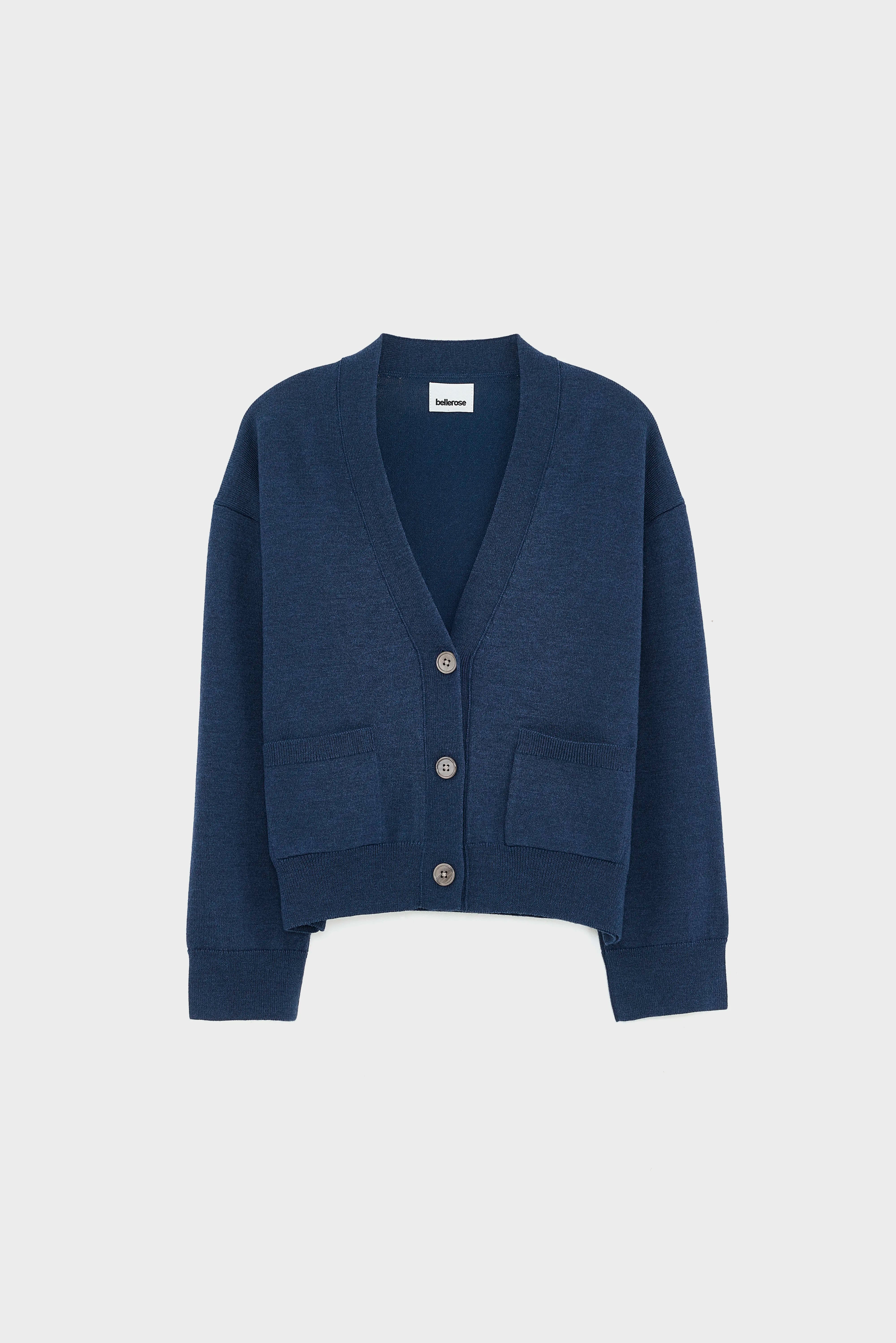 Cardigan Col V Gakkin Pour Femme | Bellerose