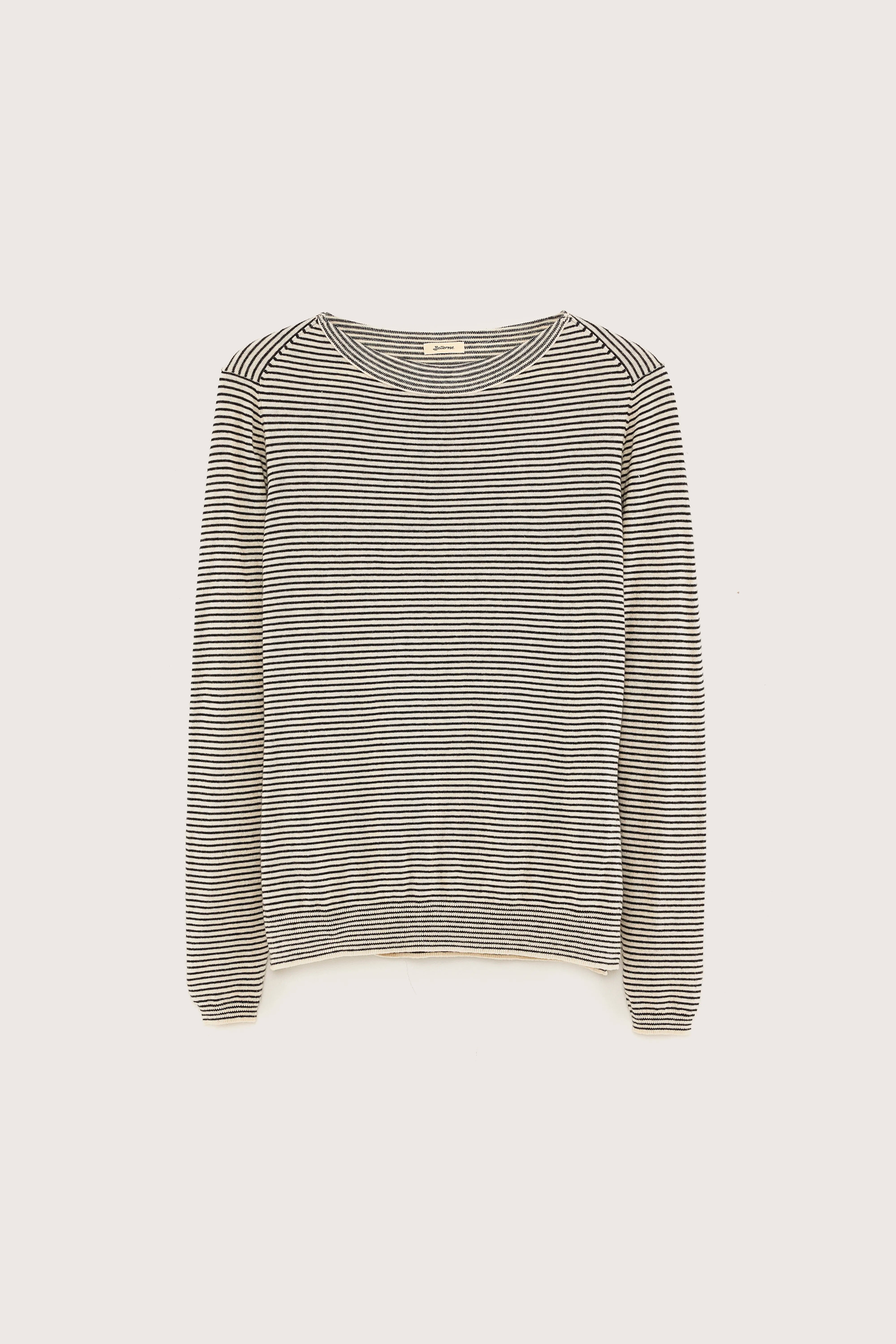 Gop boatneck sweater (251 / W / STRIPE A)