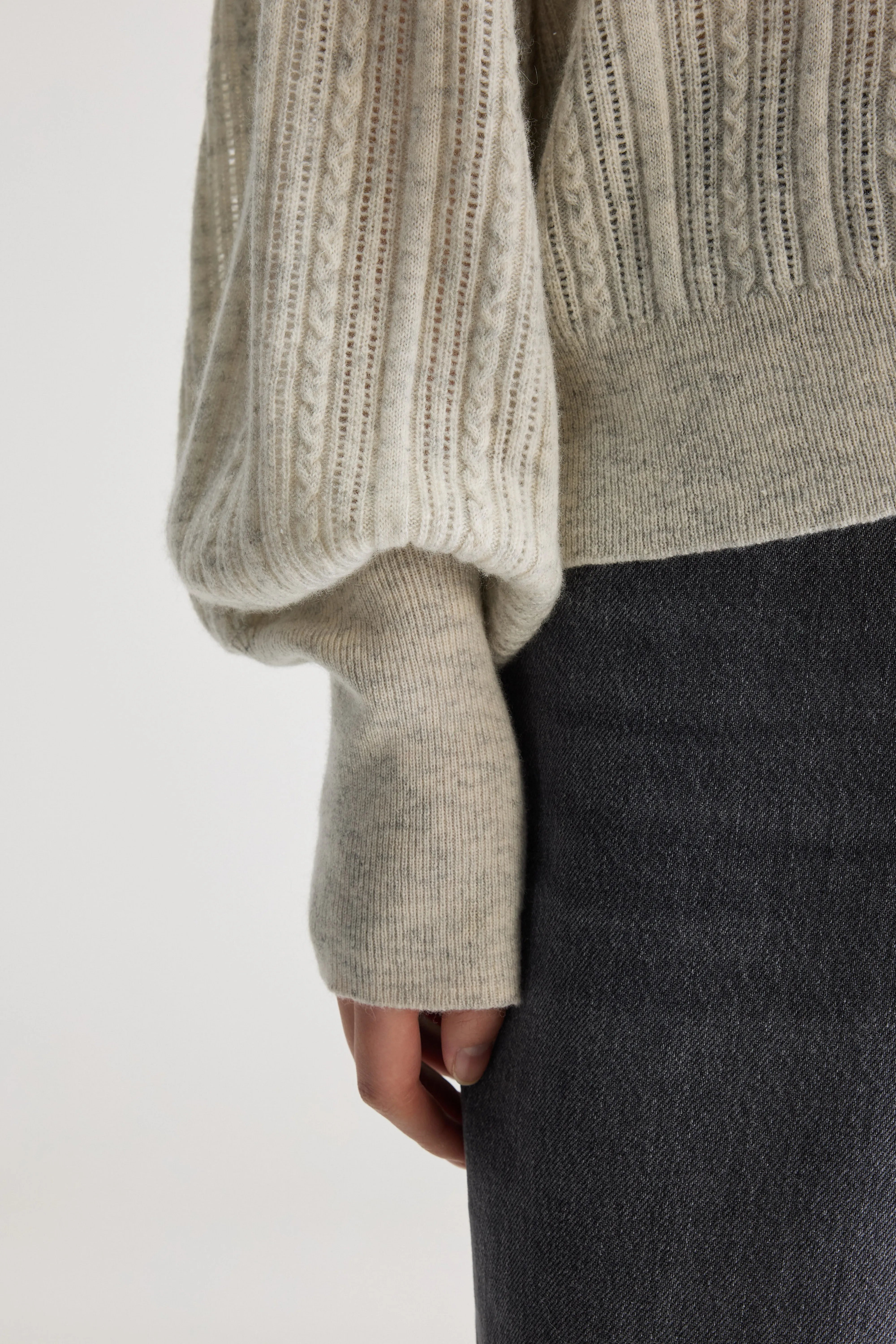Pull col polo Aummi (251 / W / OYSTER)