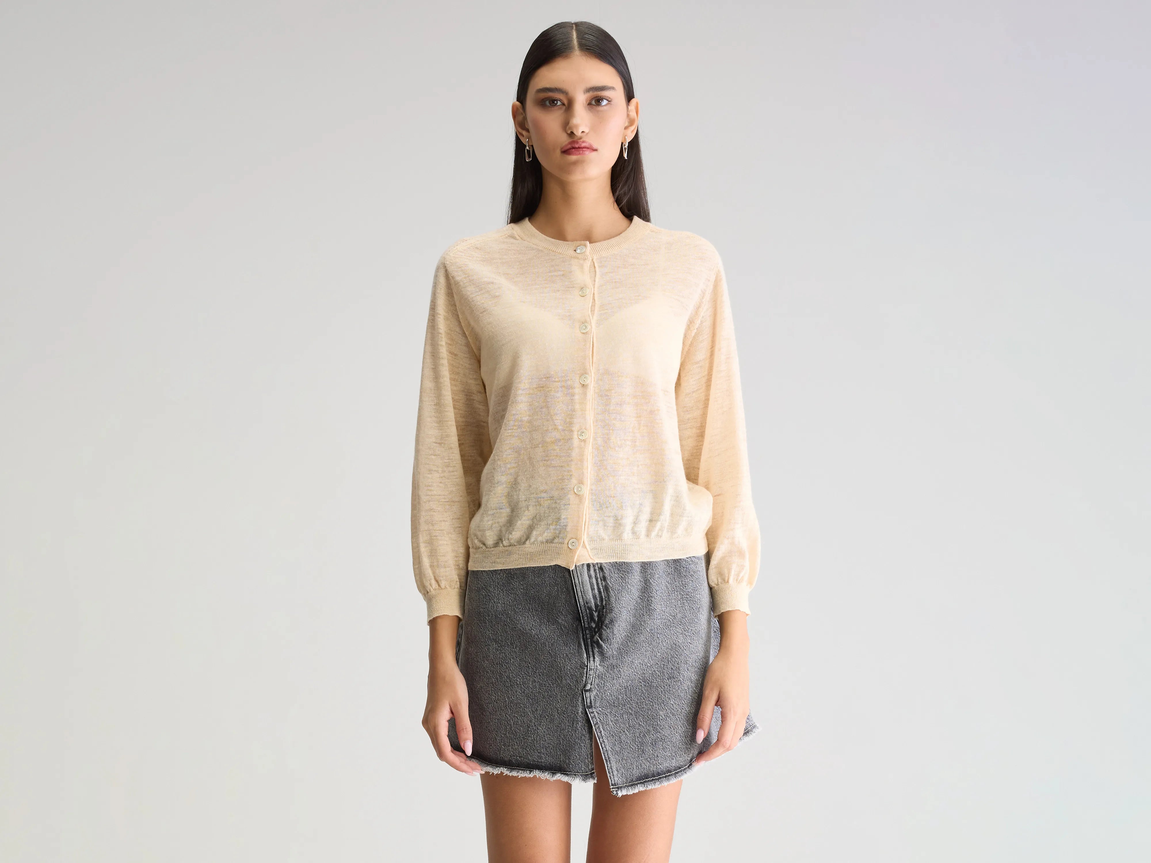 Neeta klassiek vest (251 / W / IVORY)