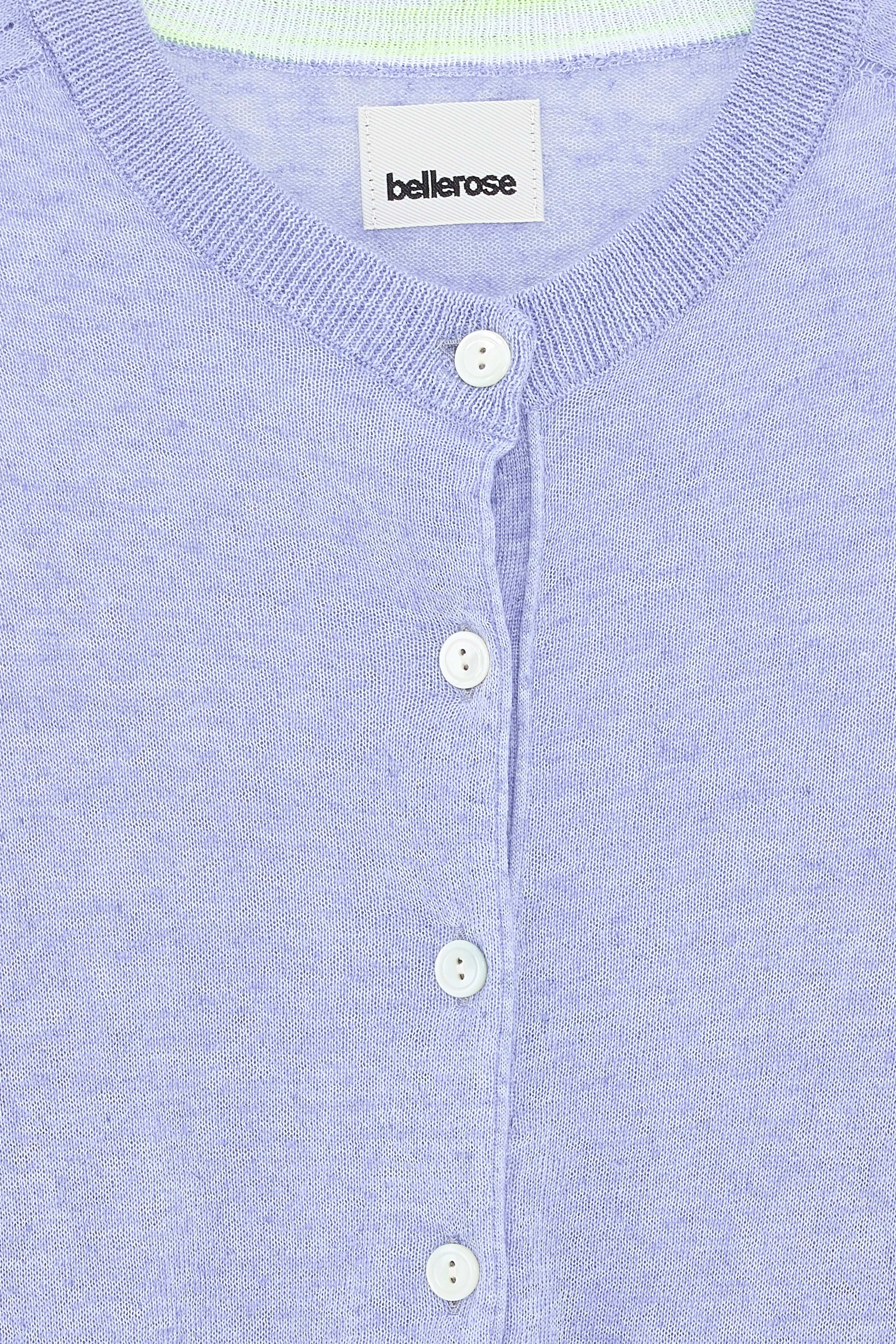 Neeta Classic Cardigan - Lavender For Women | Bellerose