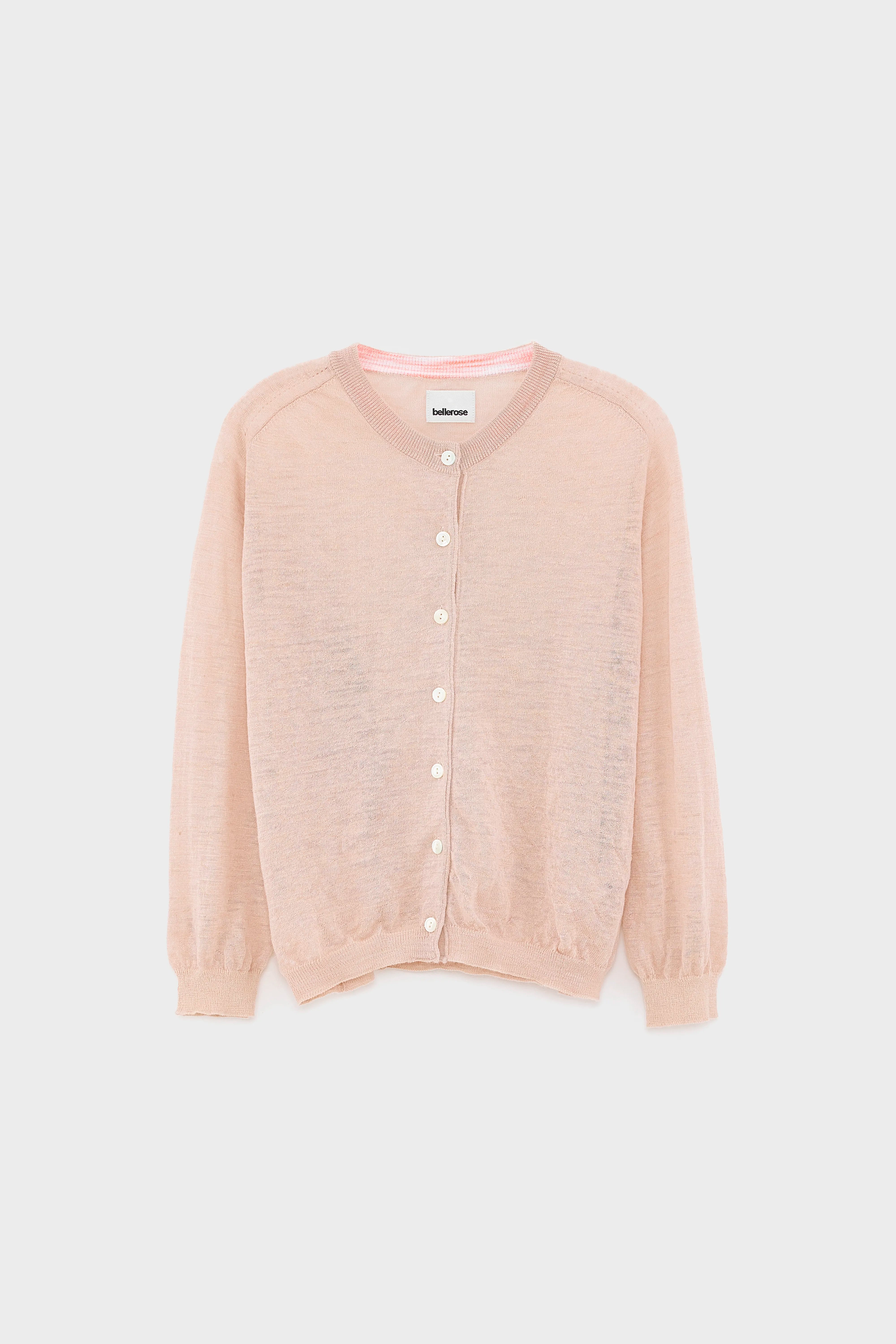 Neeta Classic Cardigan - Rose For Women | Bellerose