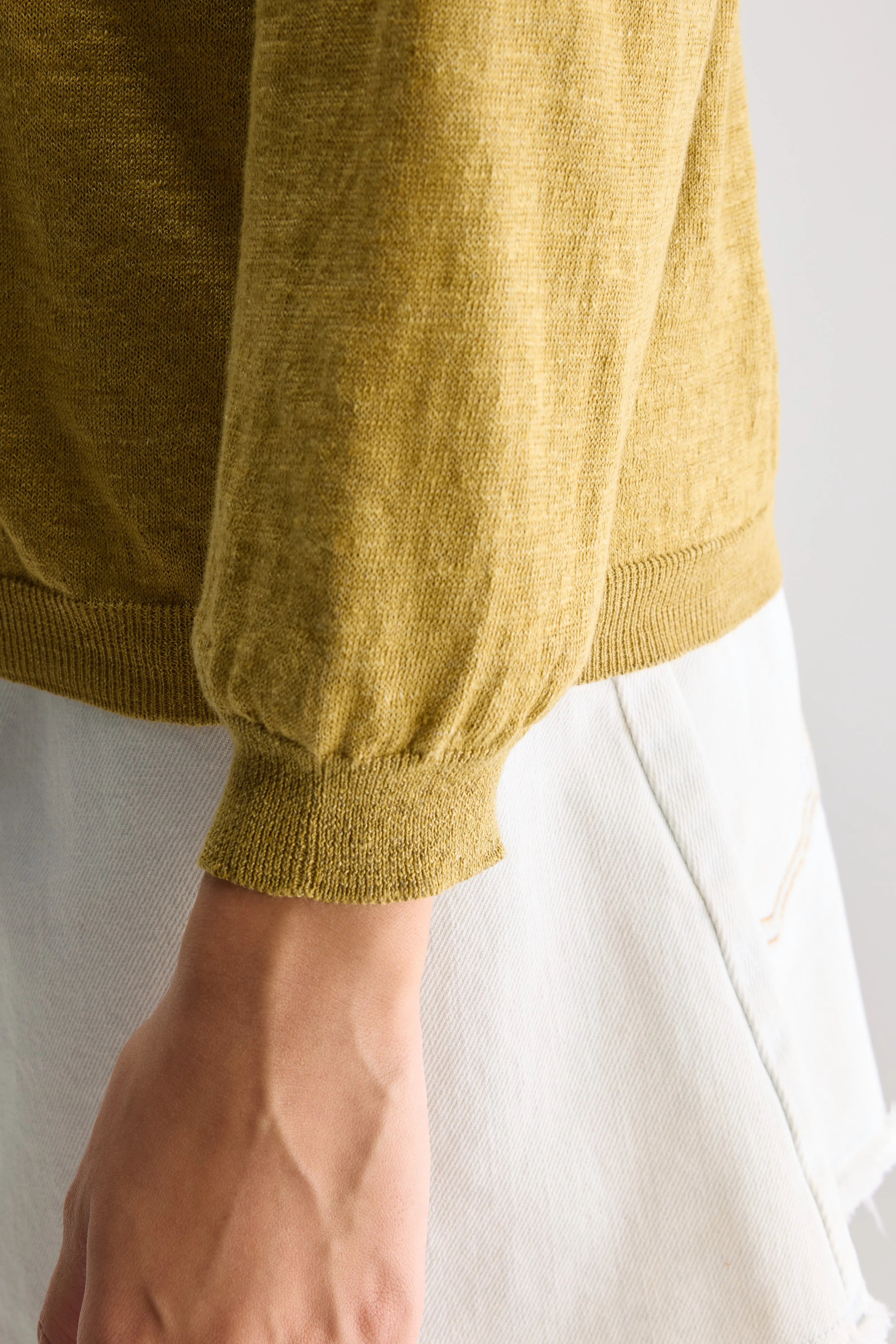 Neeta classic cardigan (251 / W / ANTIQUE GOLD)