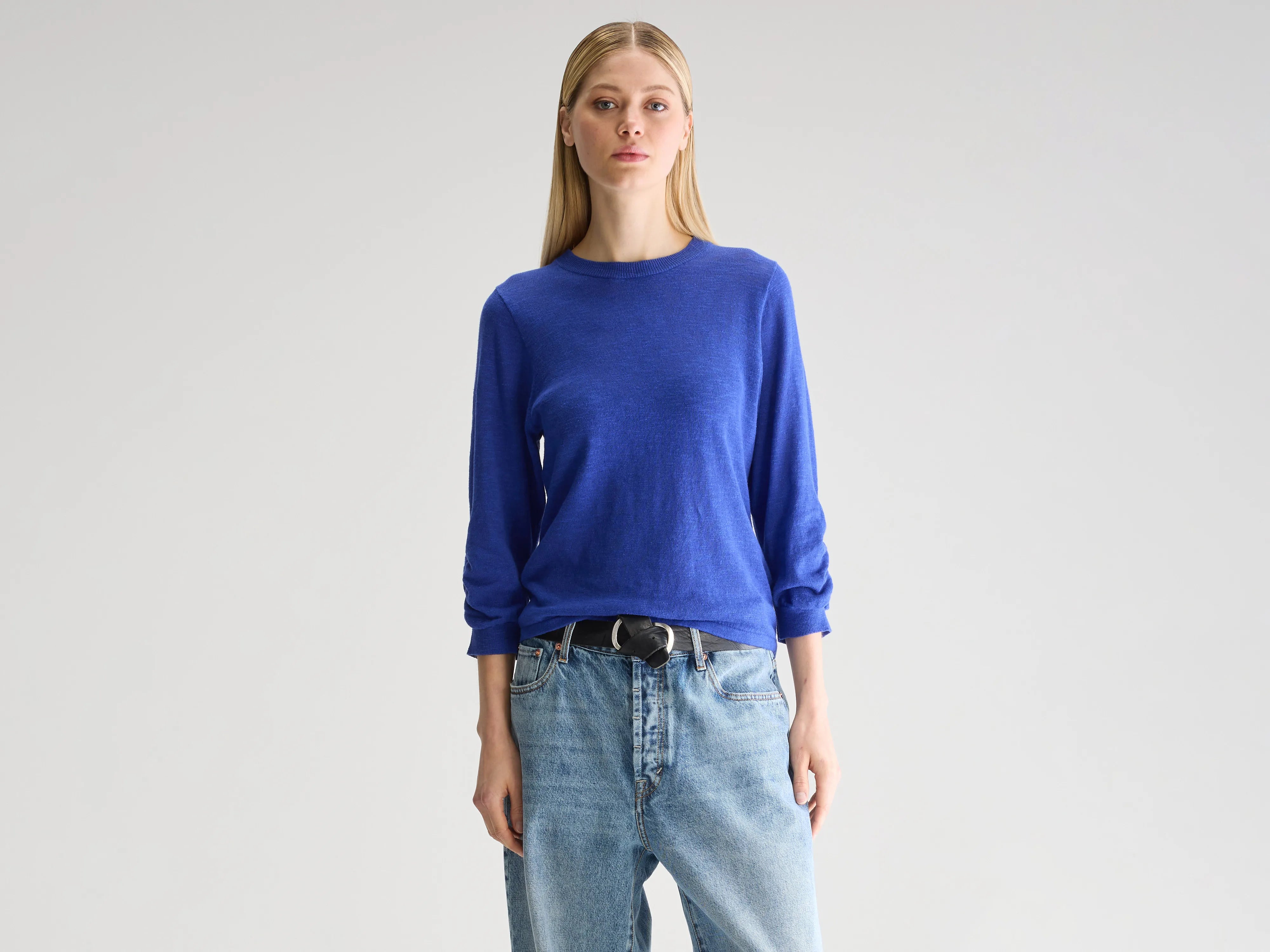 Pull col rond Atta (251 / W / BLUEWORKER)