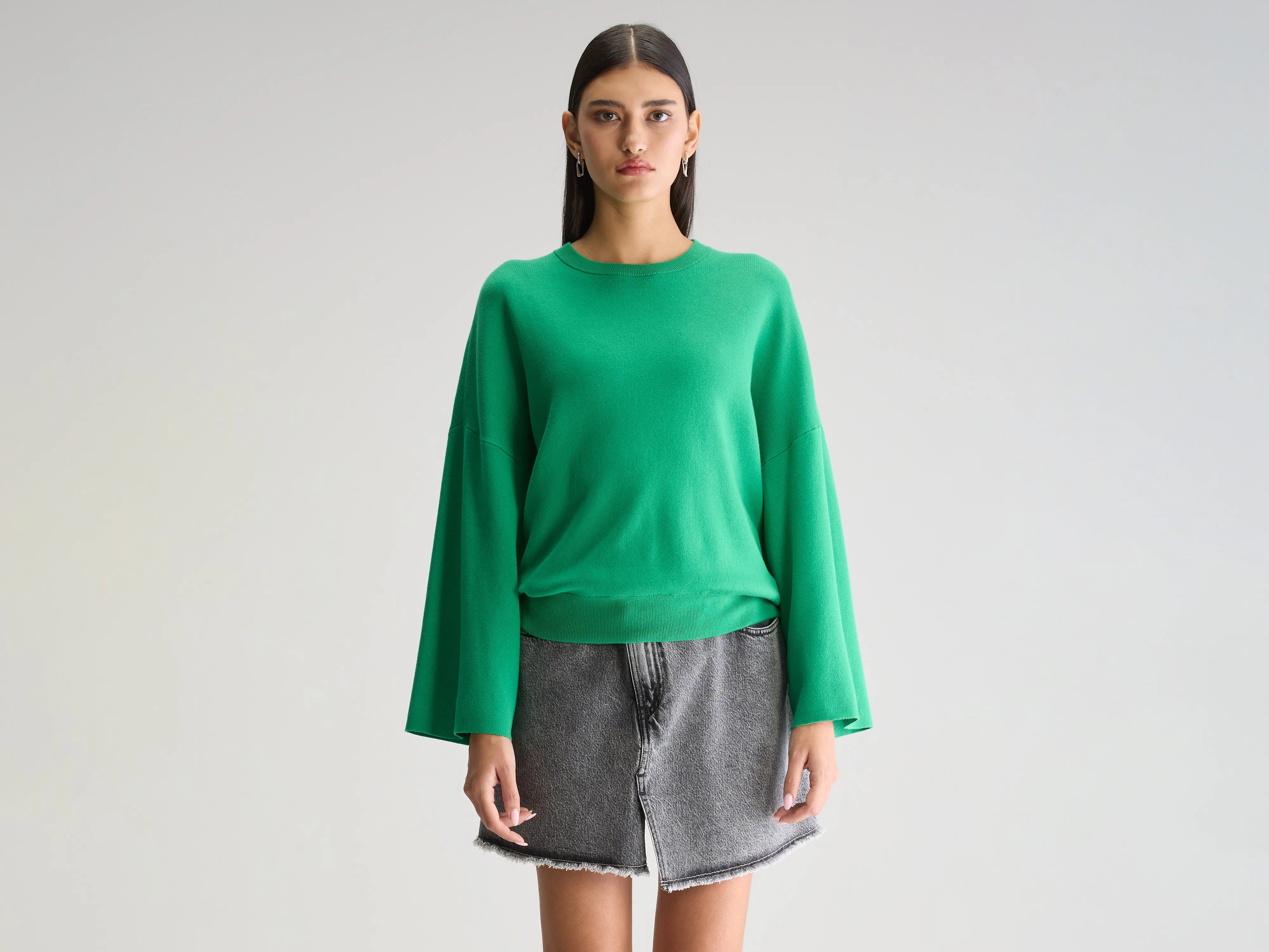 Anga round-neck sweater (251 / W / MOJITO)