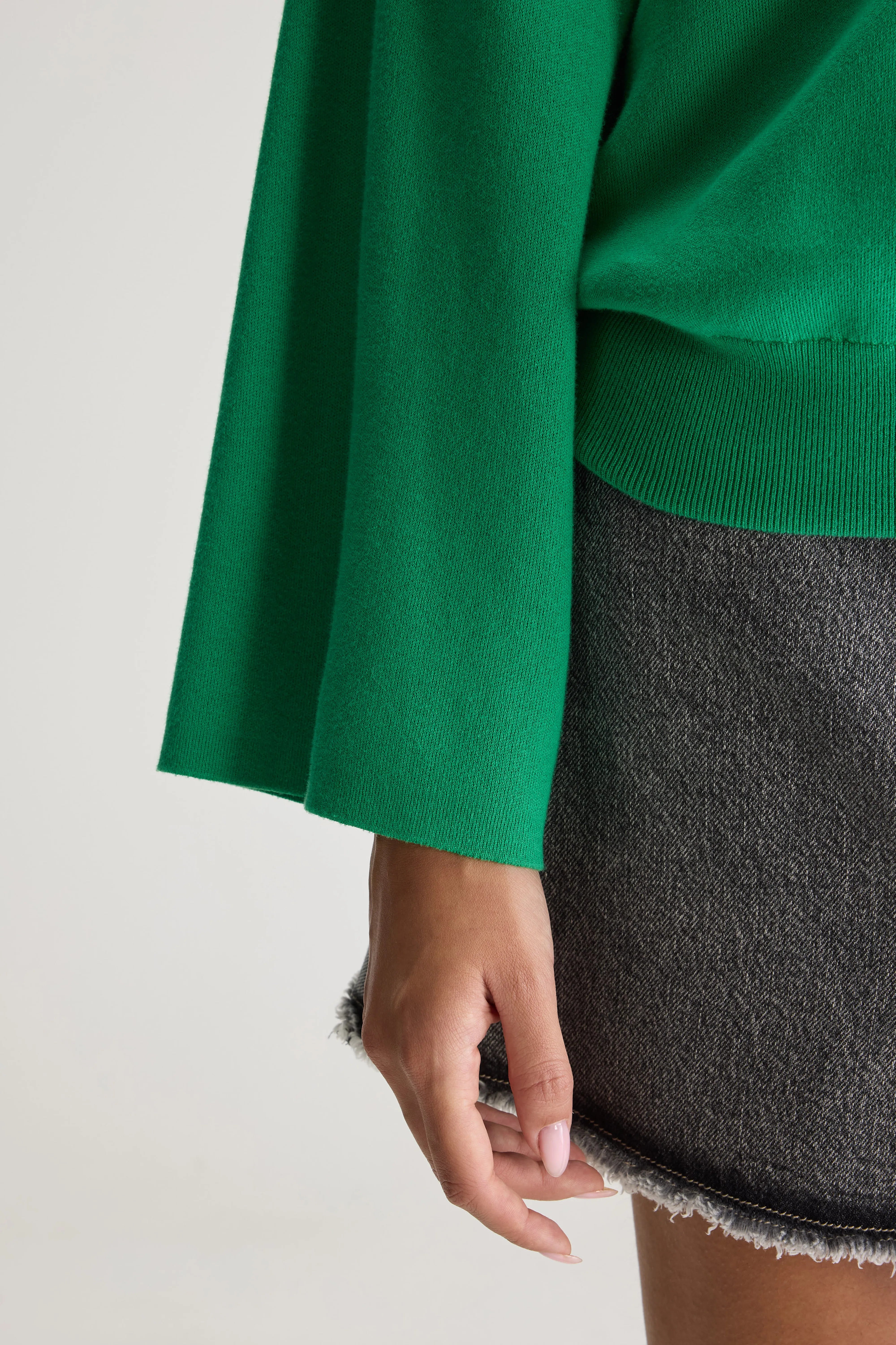 Anga round-neck sweater (251 / W / MOJITO)