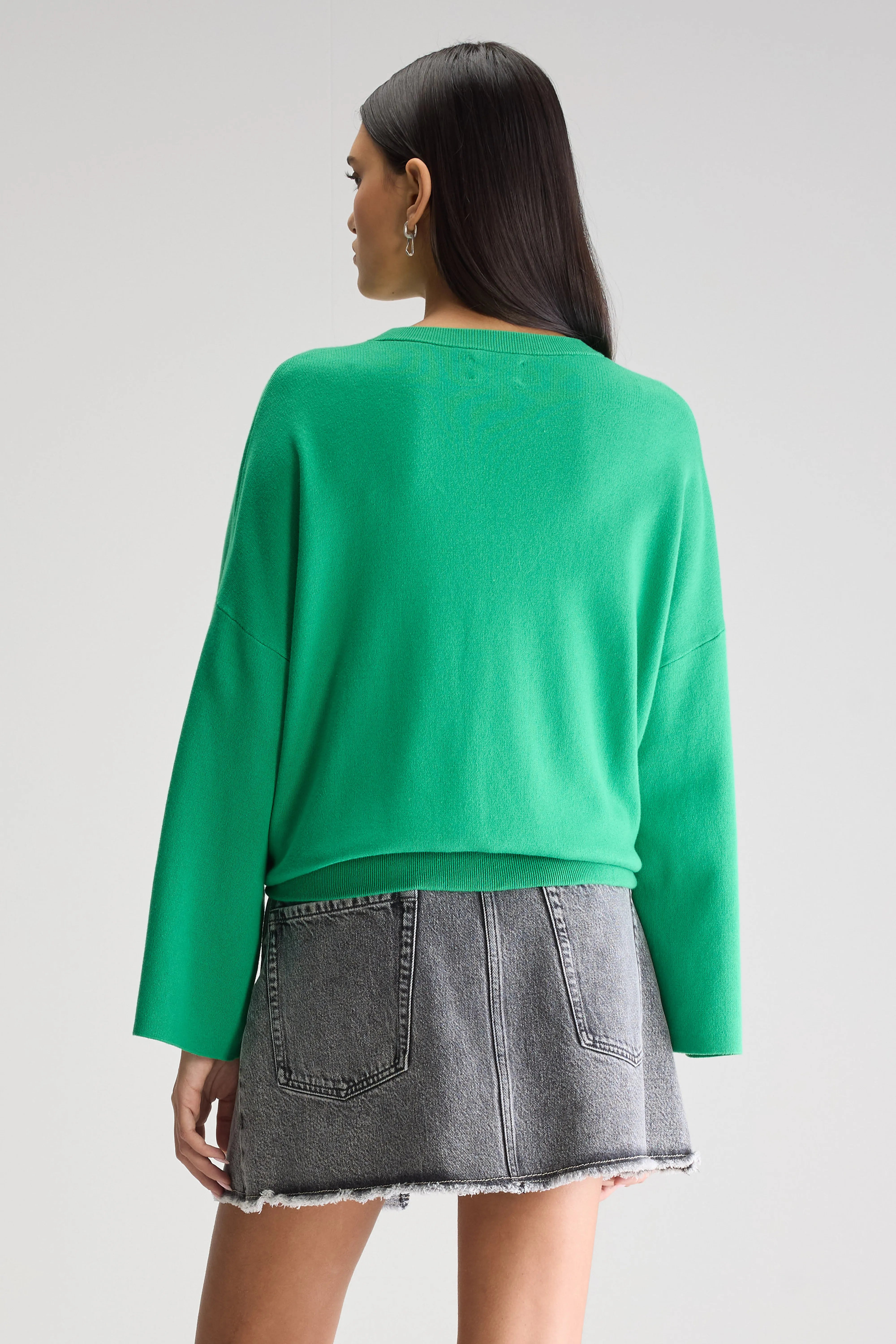 Anga Round-neck Sweater - Mojito For Women | Bellerose