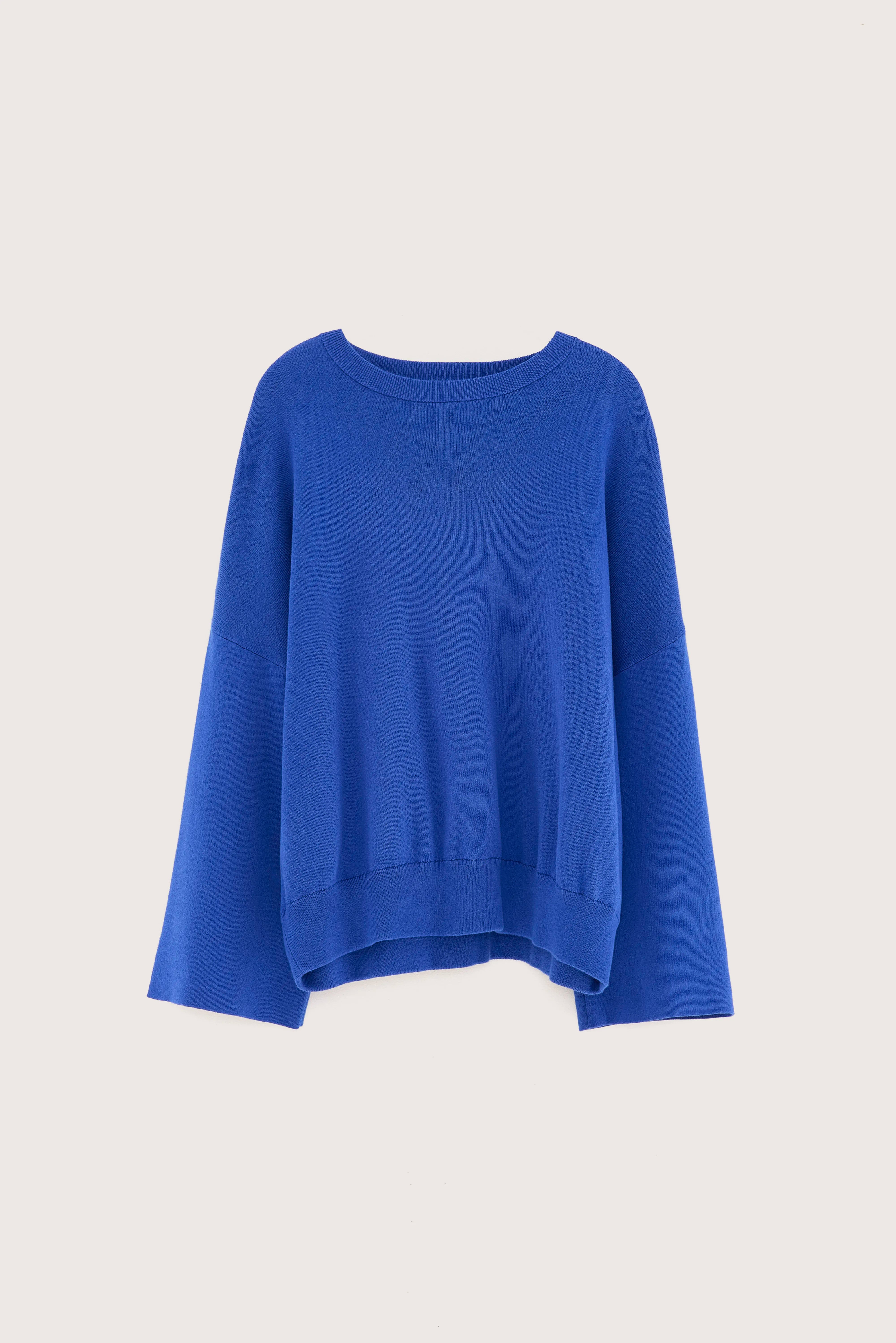 Anga round-neck sweater (251 / W / LAZULI)