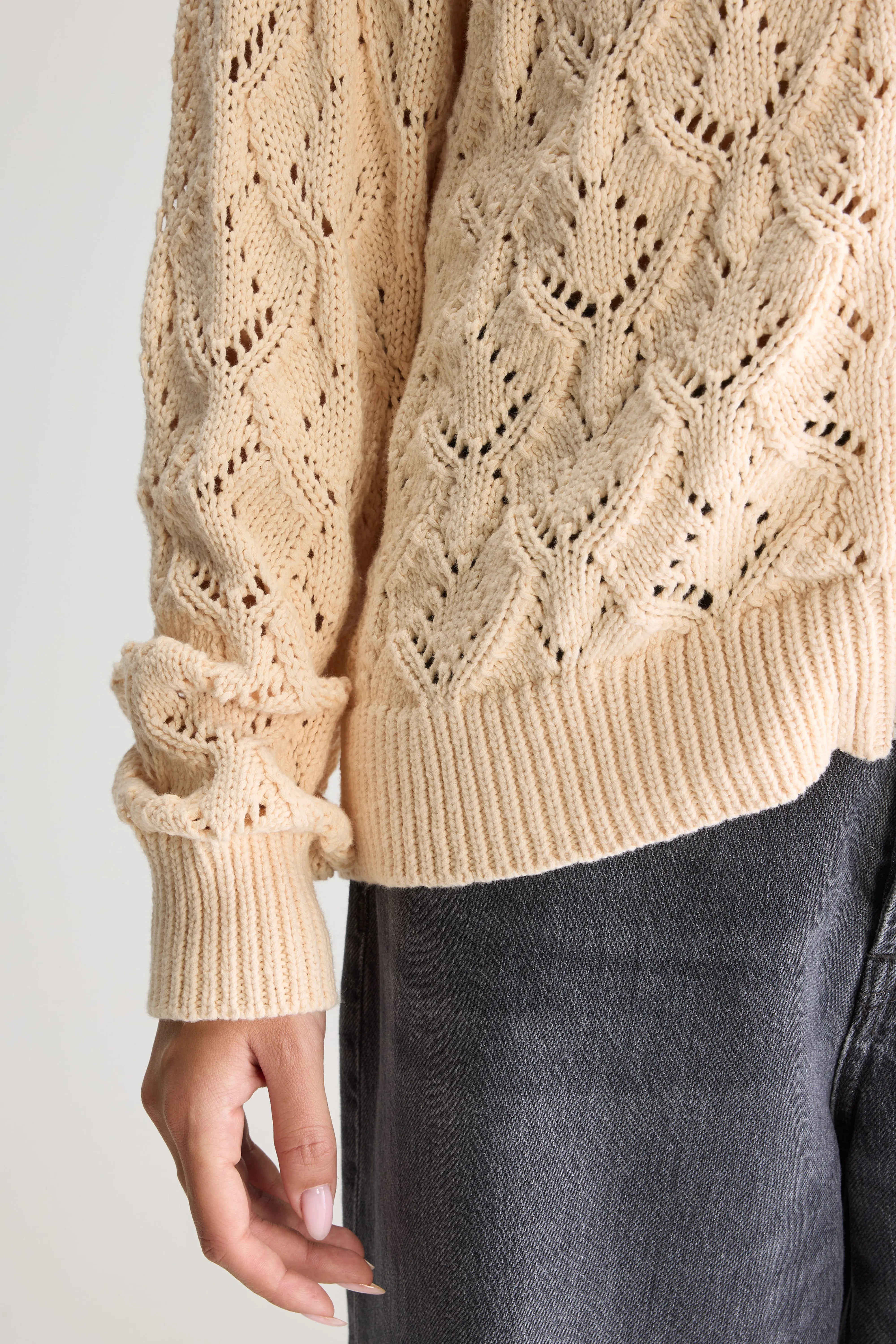 Allady vest met rits (251 / W / IVORY)