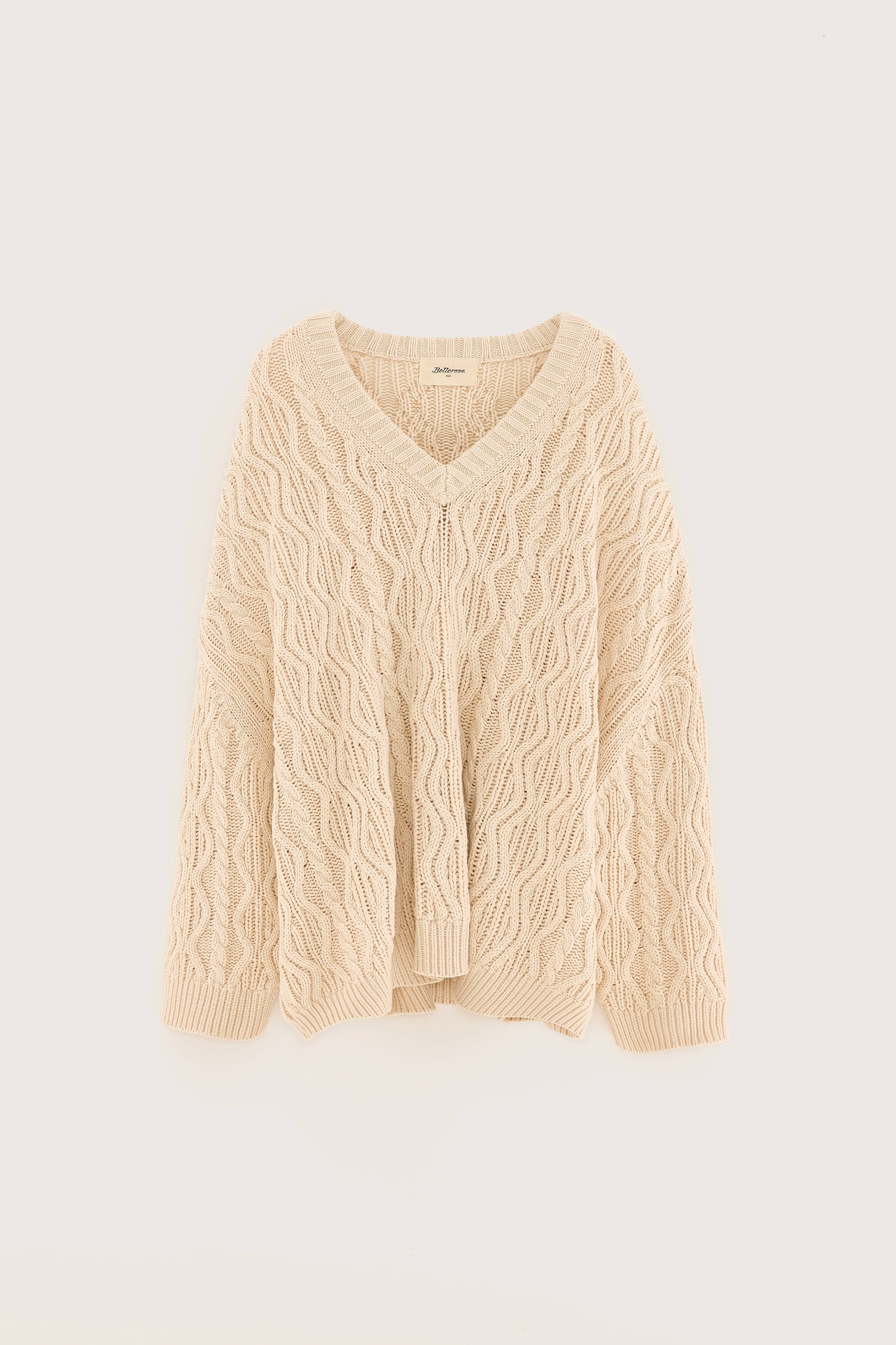 Gesk long sweater (251 / W / IVORY)