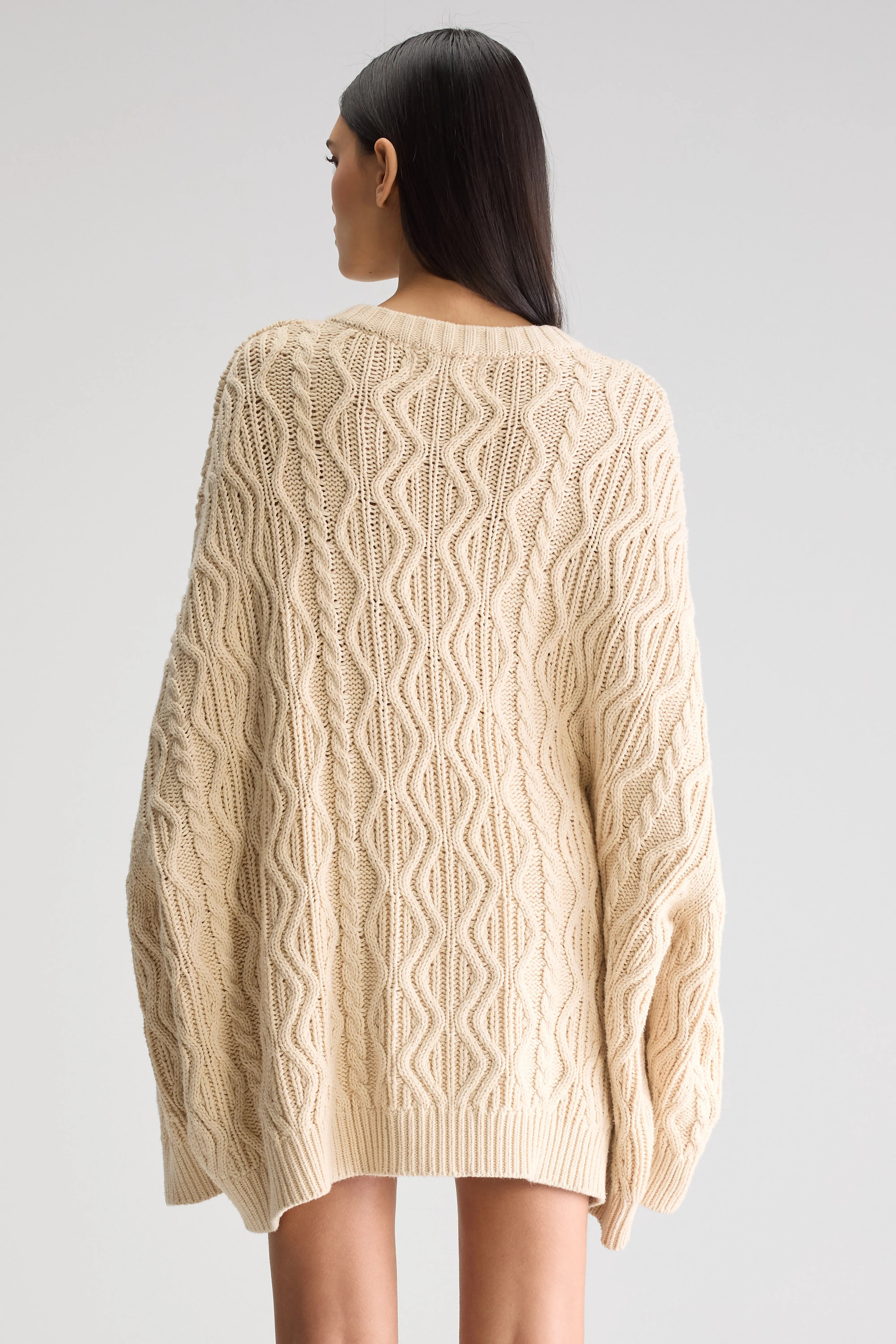 Gesk Long Sweater - Ivory For Women | Bellerose